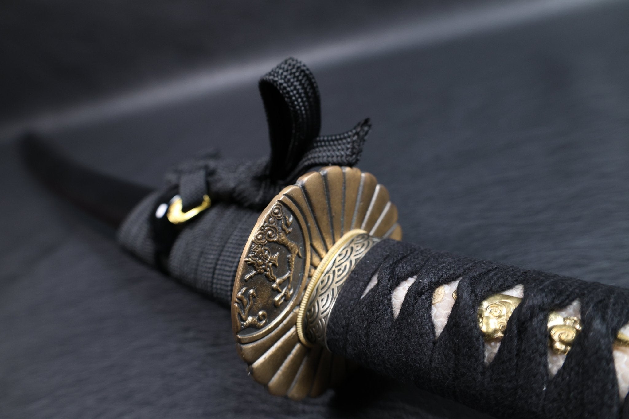 Katana Takanobu 9260 Spring Steel Premium Mirror Polish with Black Saya | KSA Jiang | KSA Katana For Sale 2026
