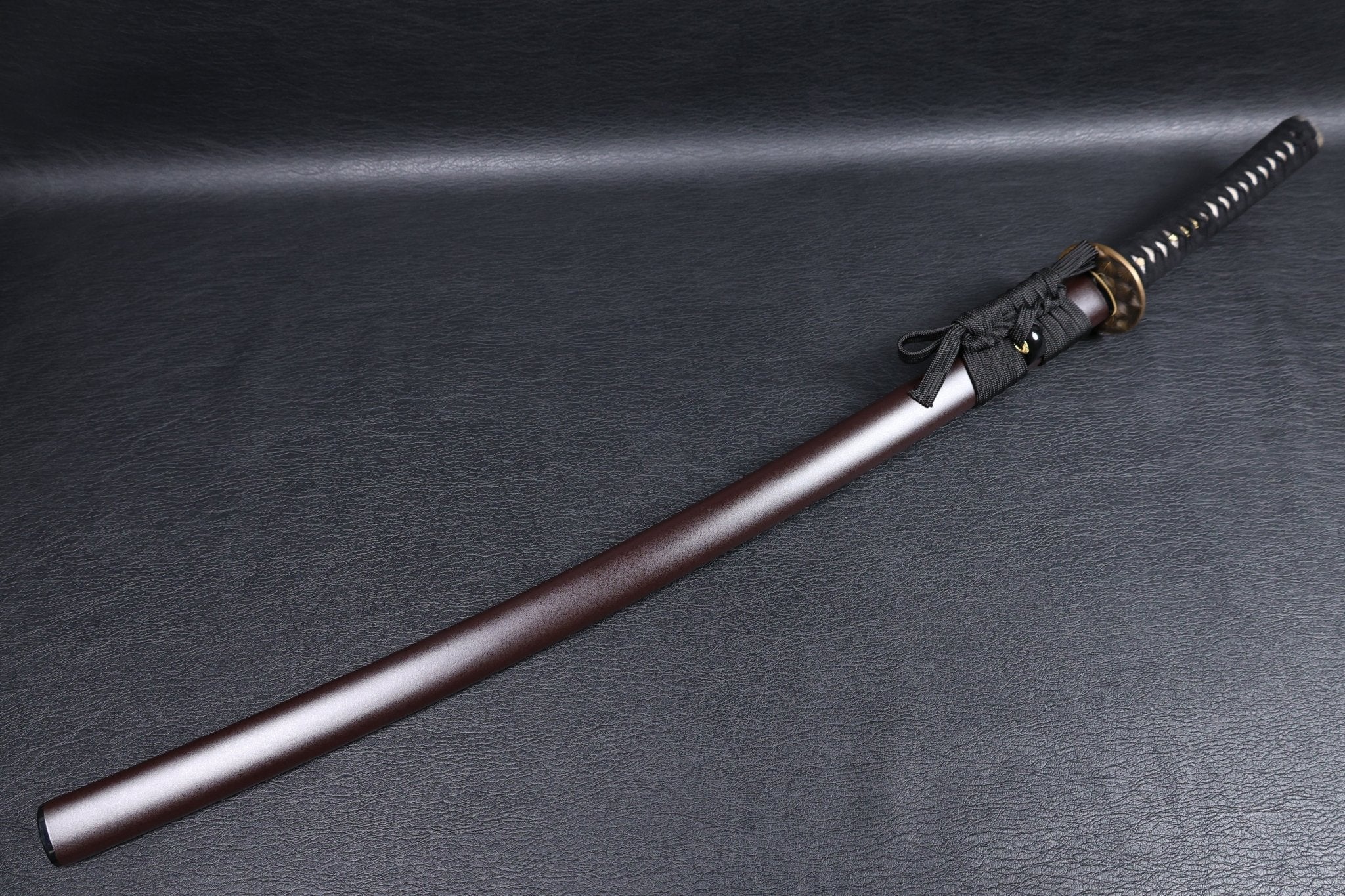 Katana Tatsuoki Folded Steel Clay Tempered Blade with Sanbonsugi Hamon | KSA Jiang | KSA Katana For Sale 2026