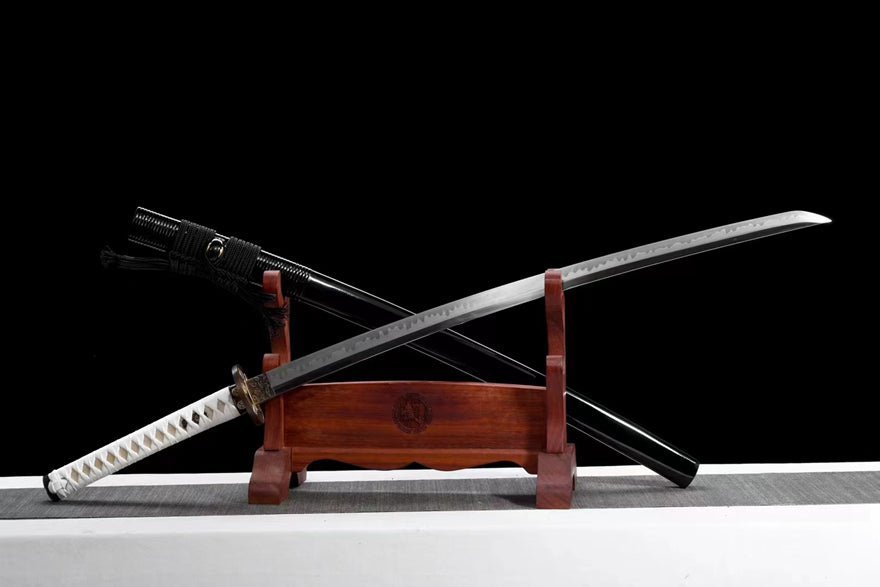 Katana Tokugawa Ieyasu T10 Clay Tempered Black Saya 德川家康 | KatanaSwordArt Katana For Sale 2025