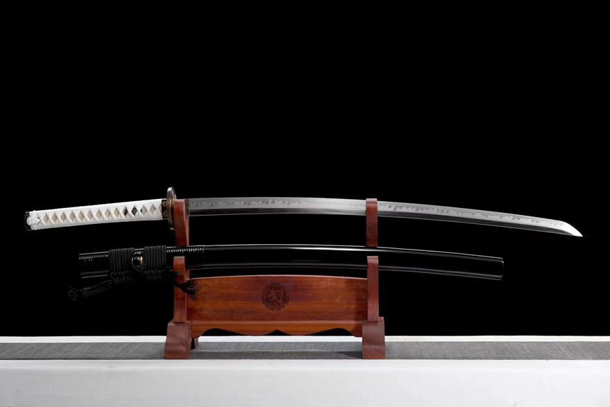 Katana Tokugawa Ieyasu T10 Clay Tempered Black Saya 德川家康 | KatanaSwordArt Katana For Sale 2025