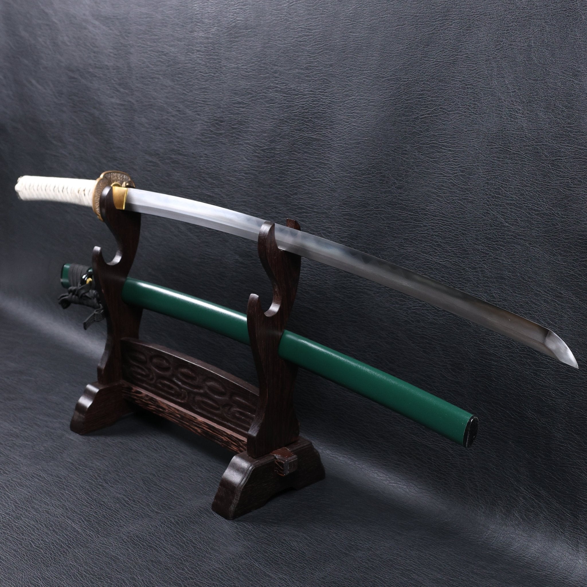Katana Toshiie Folded Steel Clay Tempered Blade with Notare Wave Hamon | KSA Hua | KSA Katana For Sale 2026