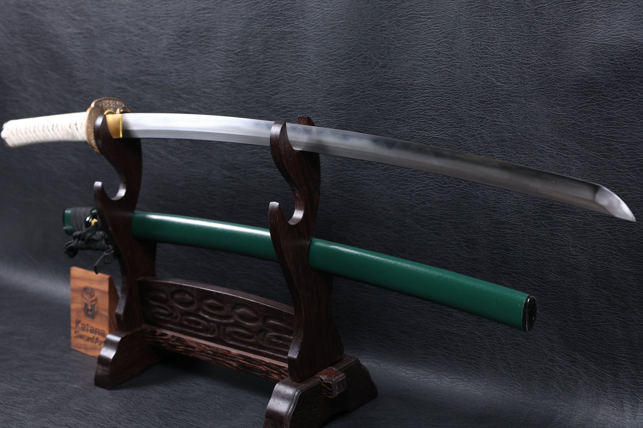 Katana Toshiie Folded Steel Clay Tempered Blade with Notare Wave Hamon | KSA Hua | KSA Katana For Sale 2026