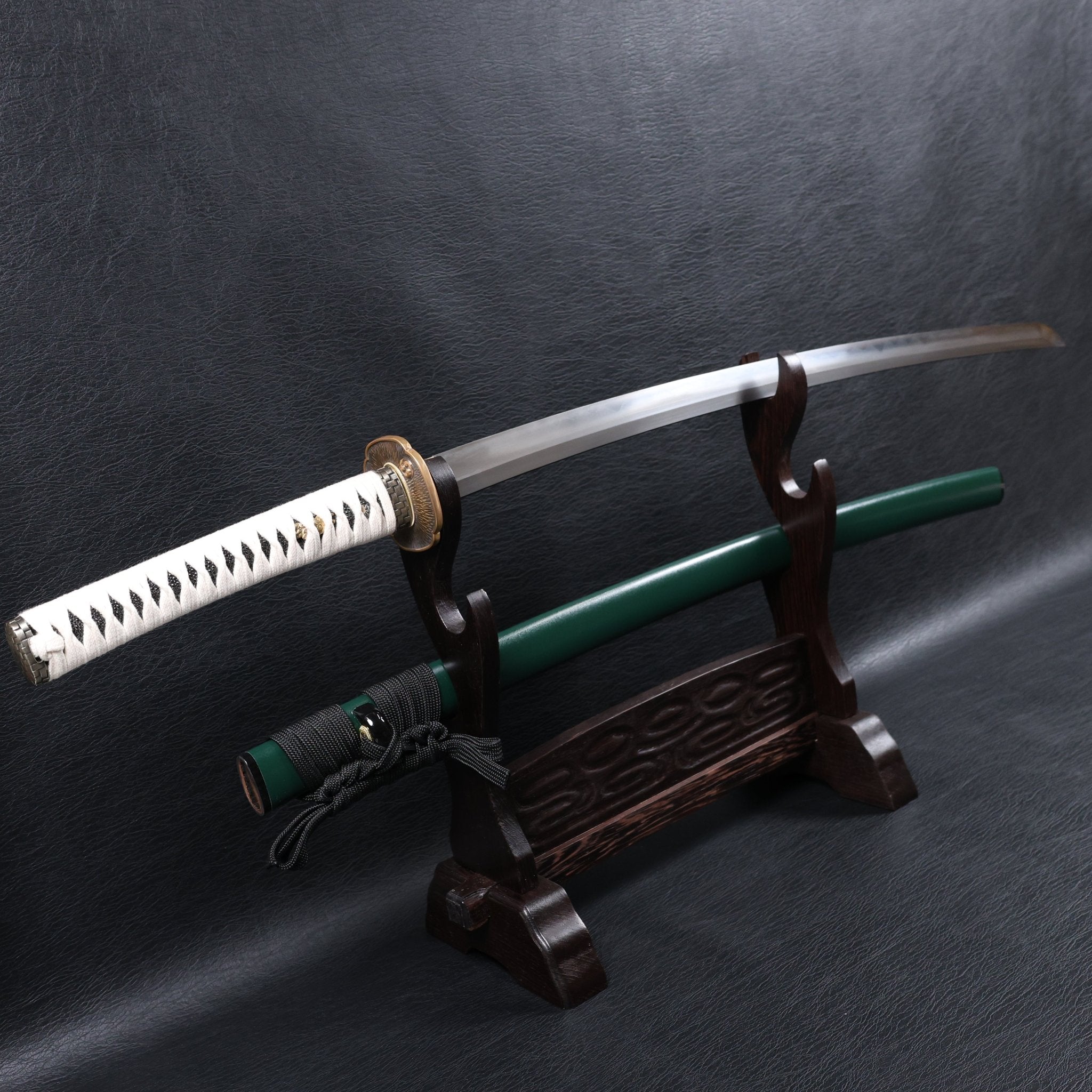 Katana Toshiie Folded Steel Clay Tempered Blade with Notare Wave Hamon | KSA Hua | KSA Katana For Sale 2026