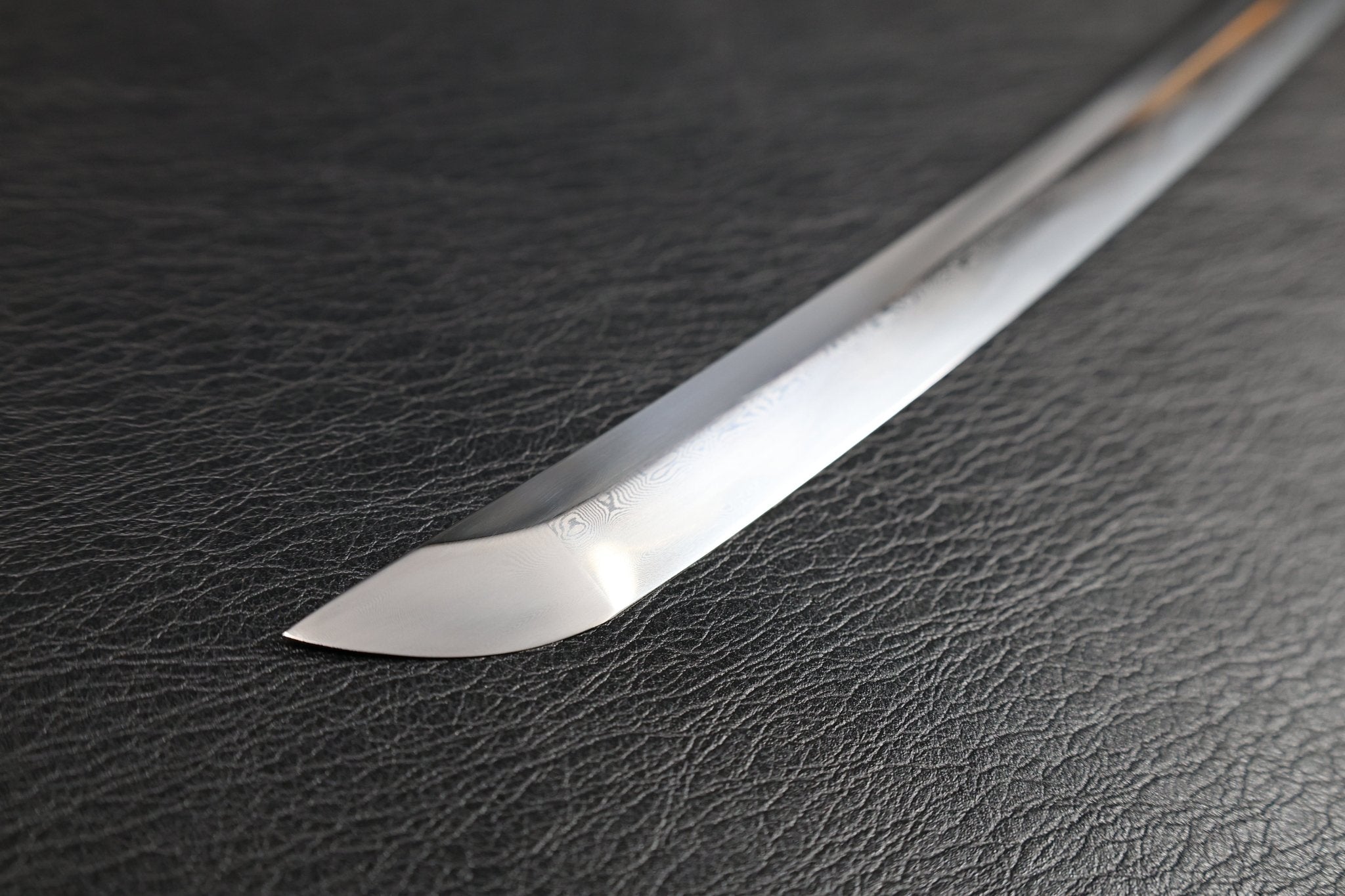 Katana Vajra Eclipse Folded Steel Clay Tempered Blade with Sanbonsugi Hamon | KSA Hua | KatanaSwordArt Katana For Sale 2026