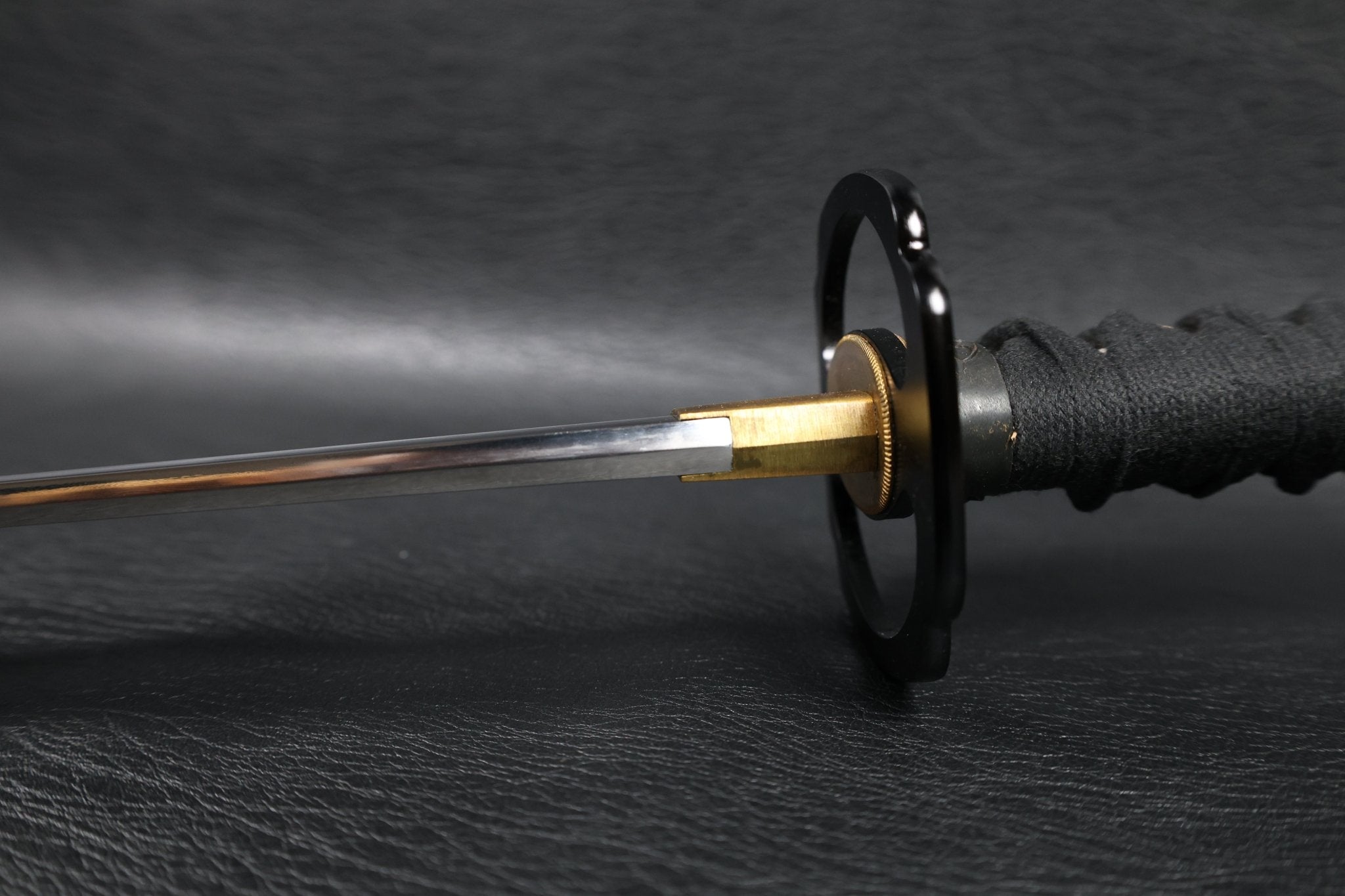 Katana Vajra Eclipse Folded Steel Clay Tempered Blade with Sanbonsugi Hamon | KSA Hua | KatanaSwordArt Katana For Sale 2026