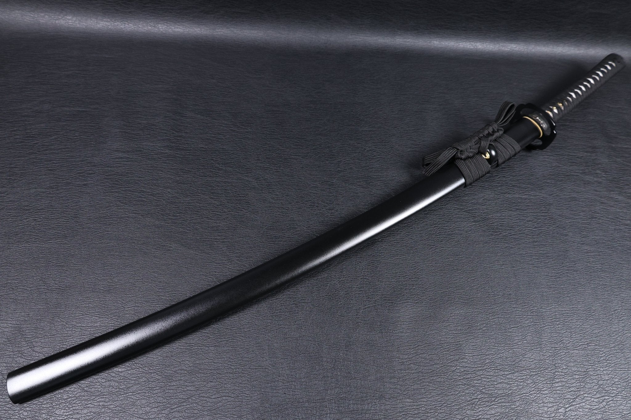 Katana Vajra Eclipse Folded Steel Clay Tempered Blade with Sanbonsugi Hamon | KSA Hua | KatanaSwordArt Katana For Sale 2026