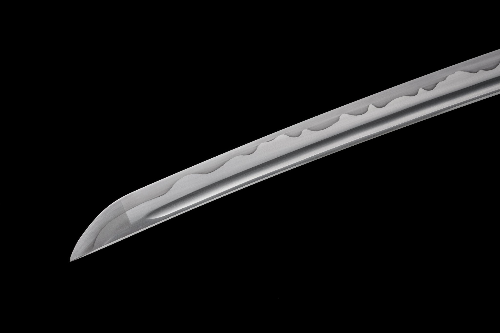 Katana Vermilion Flame Red Lacquer Saya Genuine Rayskin 紅炎 | KatanaSwordArt Katana For Sale 2025