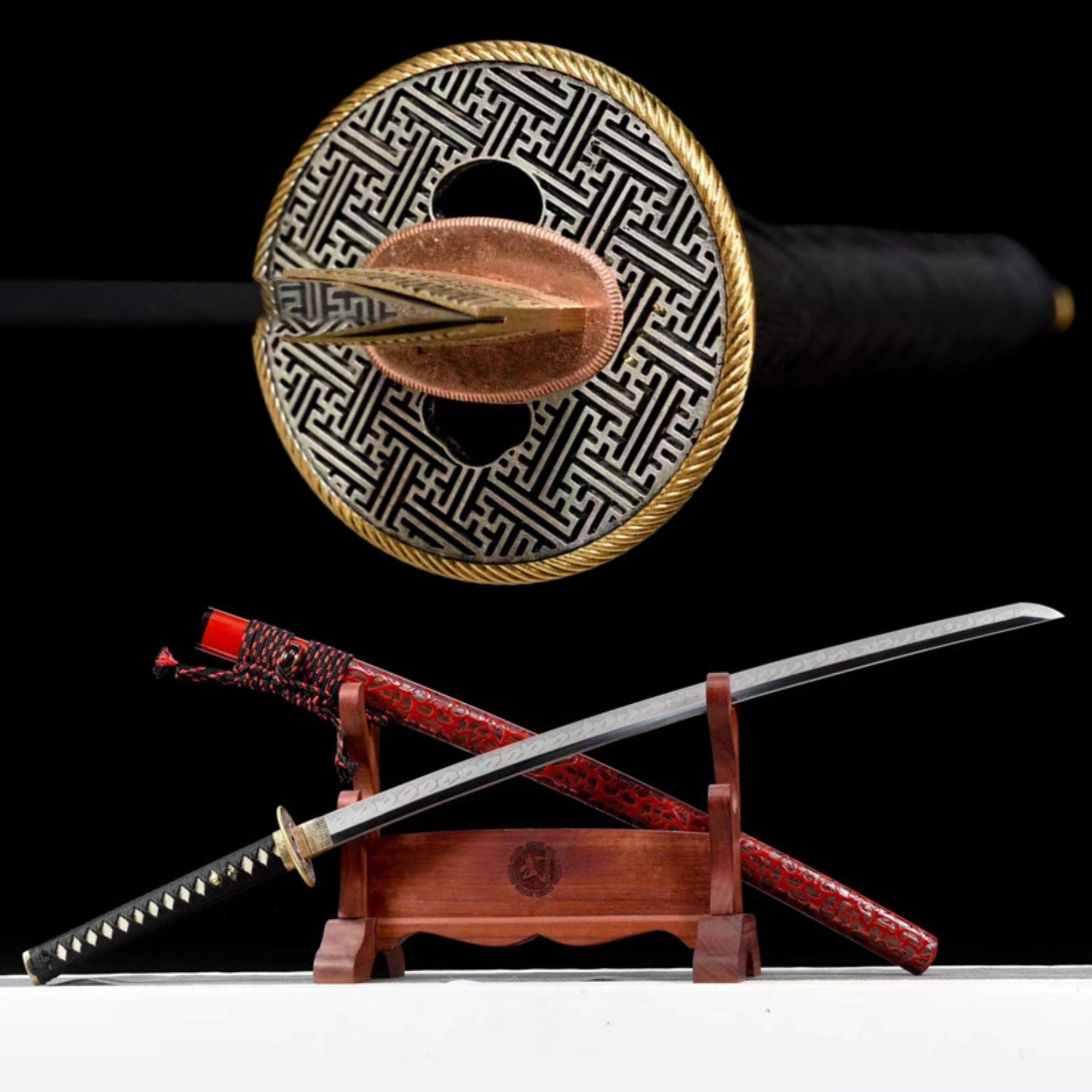 Katana Witch T10 Clay Tempered Red Saya 女巫 | KatanaSwordArt Katana For Sale 2025