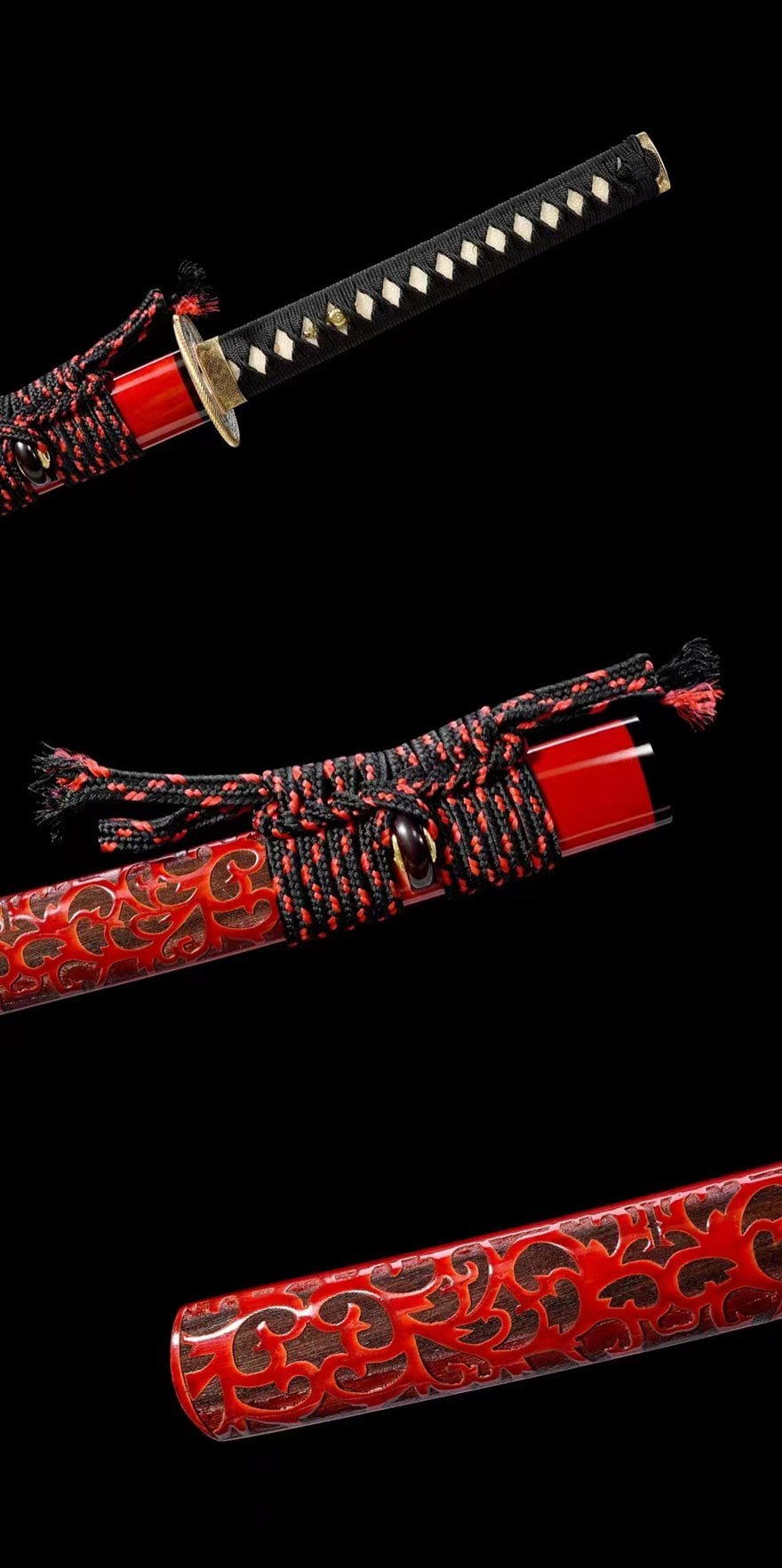 Katana Witch T10 Clay Tempered Red Saya 女巫 | KatanaSwordArt Katana For Sale 2025