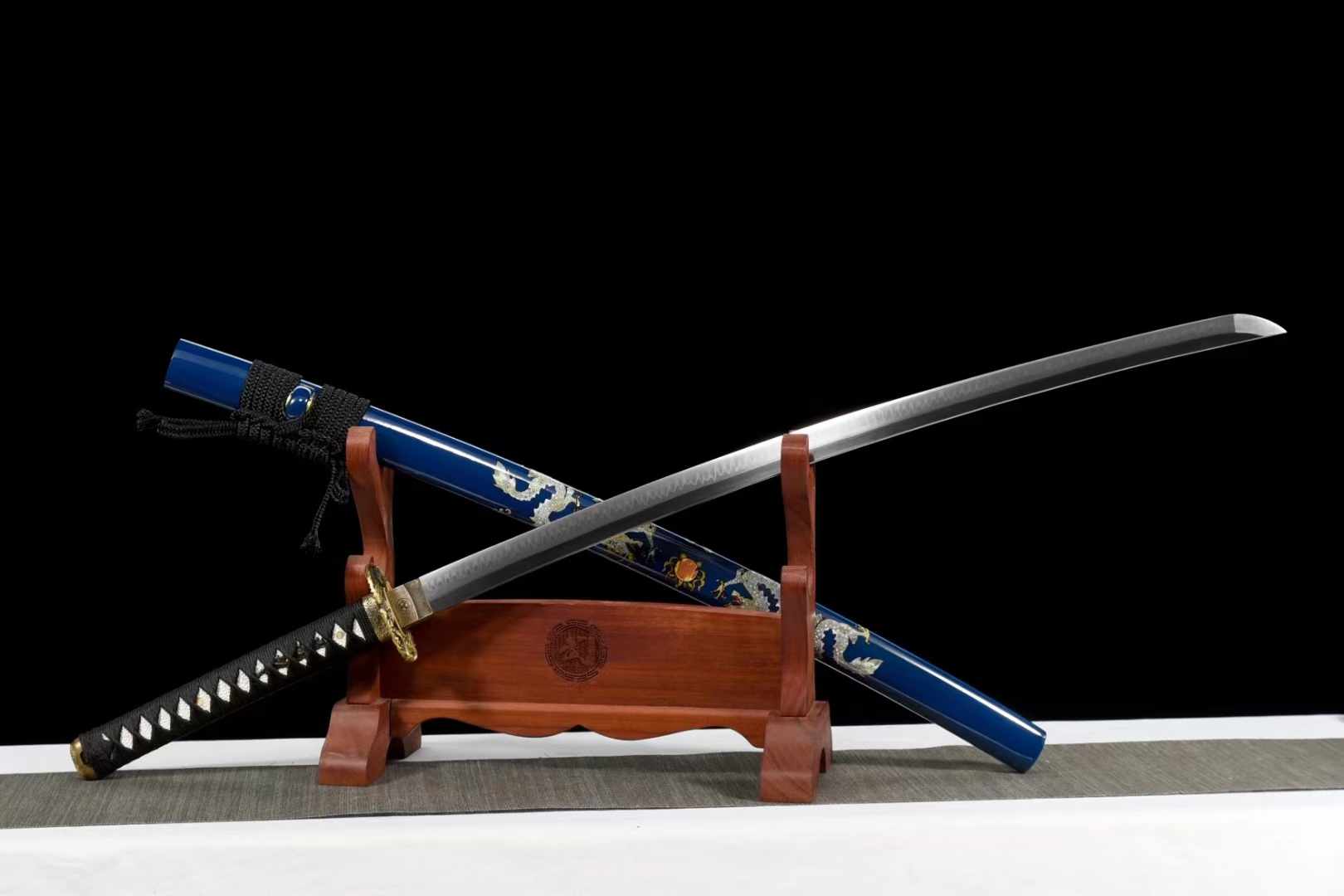 Katana XiZhu Carbon Steel Clay Tempered Choji Hamon 戲珠 | KatanaSwordArt Katana For Sale 2025