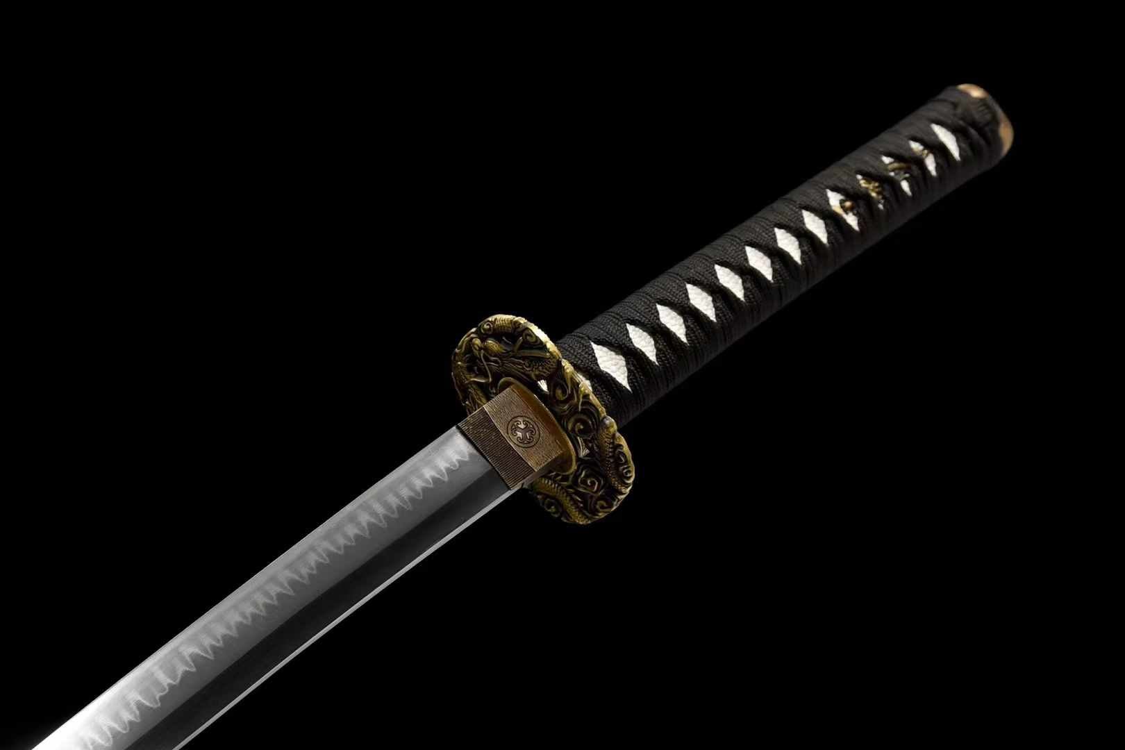 Katana XiZhu Carbon Steel Clay Tempered Choji Hamon 戲珠 | KatanaSwordArt Katana For Sale 2025