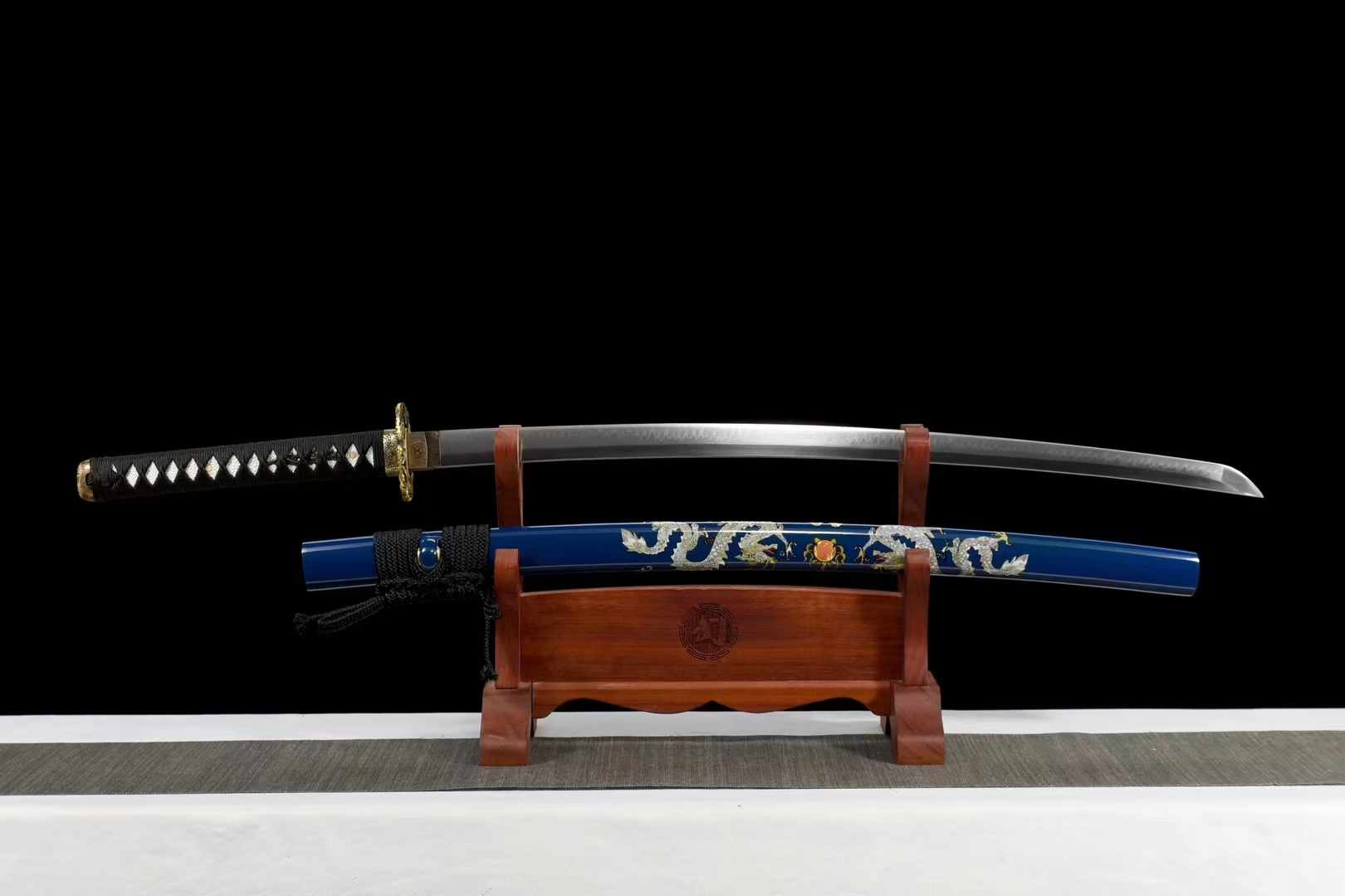 Katana XiZhu Carbon Steel Clay Tempered Choji Hamon 戲珠 | KatanaSwordArt Katana For Sale 2025