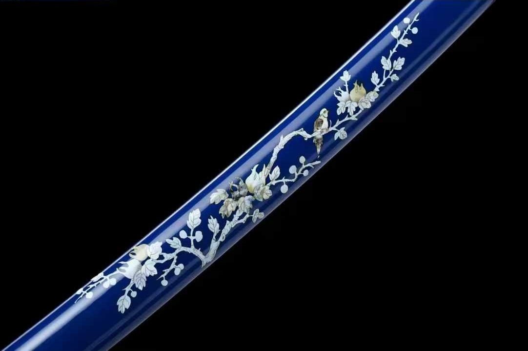 Katana Xuelian T10 Clay Tempered Blue Saya 雪蓮 | KatanaSwordArt Katana For Sale 2025