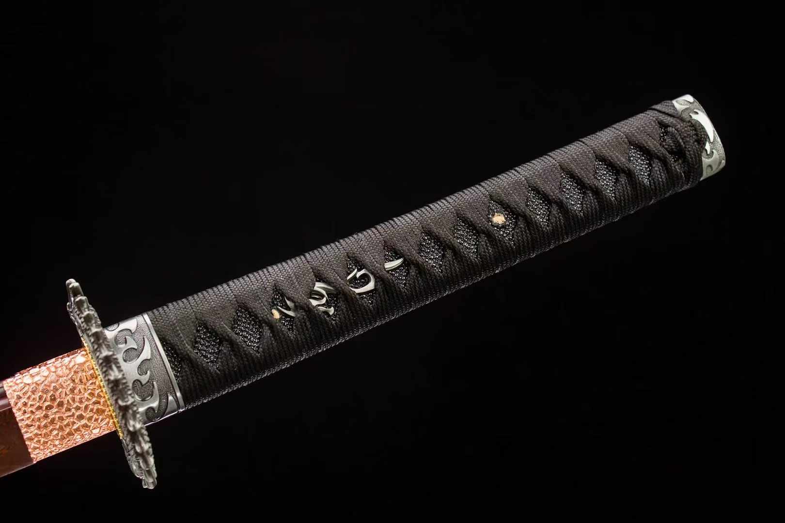 Katana XueYing Damascus Folded Steel Red Blade 血飲 | KatanaSwordArt Katana For Sale 2025