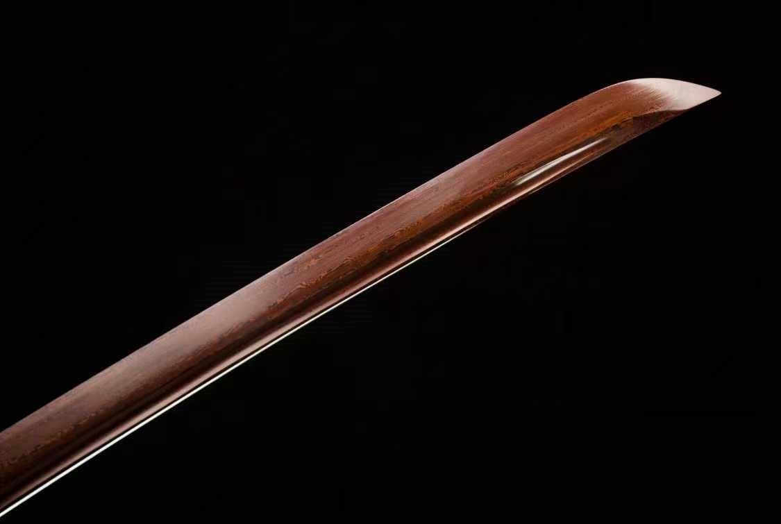 Katana XueYing Damascus Folded Steel Red Blade 血飲 | KatanaSwordArt Katana For Sale 2025