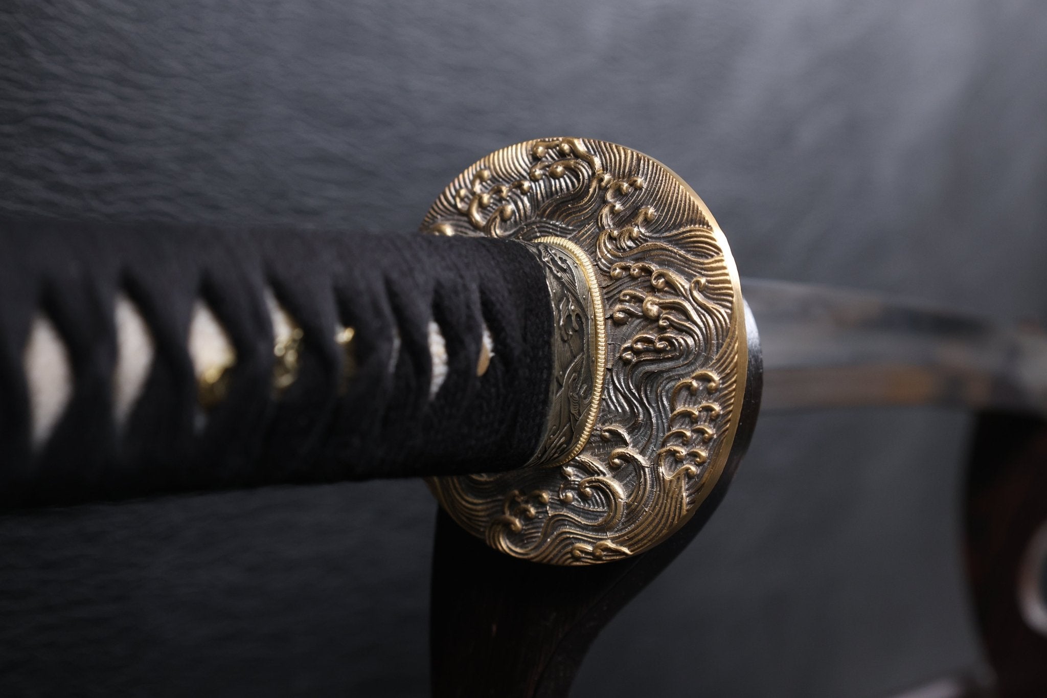 Katana Yoshihiro Folded Steel Clay Tempered Blade with Notare Wave Hamon | KSA Hua | KSA Katana For Sale 2026