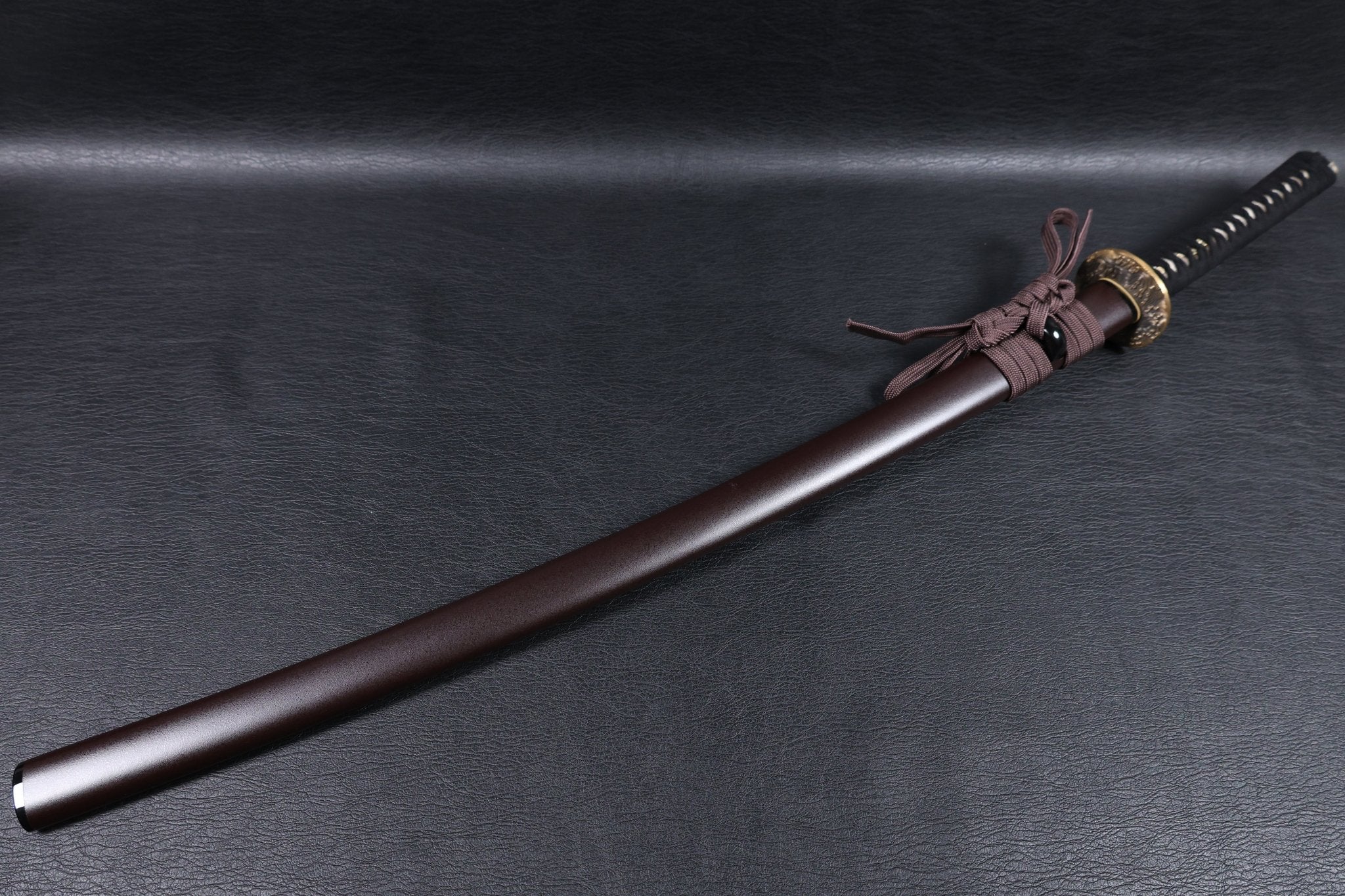 Katana Yoshihiro Folded Steel Clay Tempered Blade with Notare Wave Hamon | KSA Hua | KSA Katana For Sale 2026