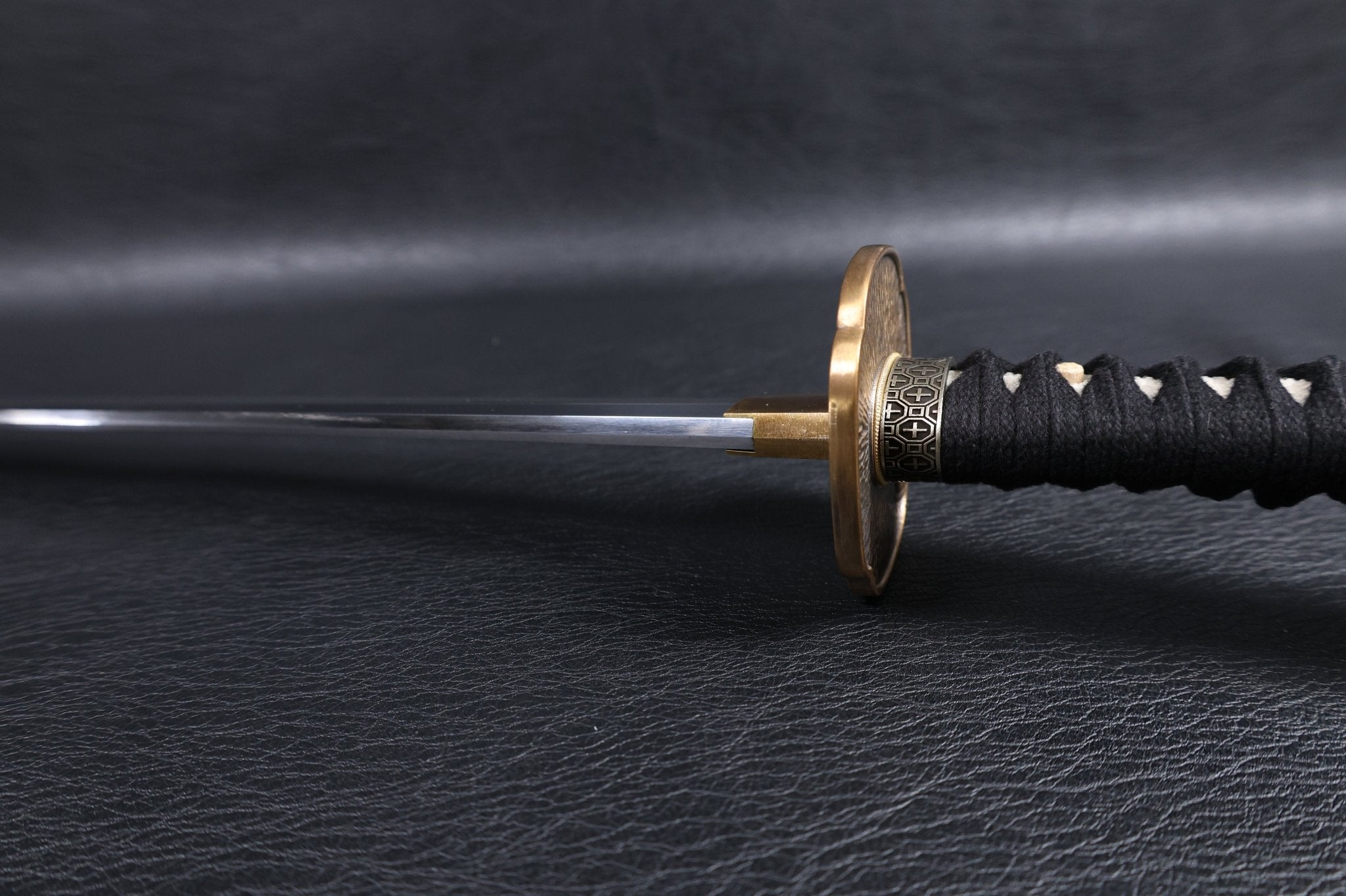 Katana Yoshikage Folded Steel Clay Tempered Blade with Sanbonsugi Hamon | KSA Jiang | KSA Katana For Sale 2026