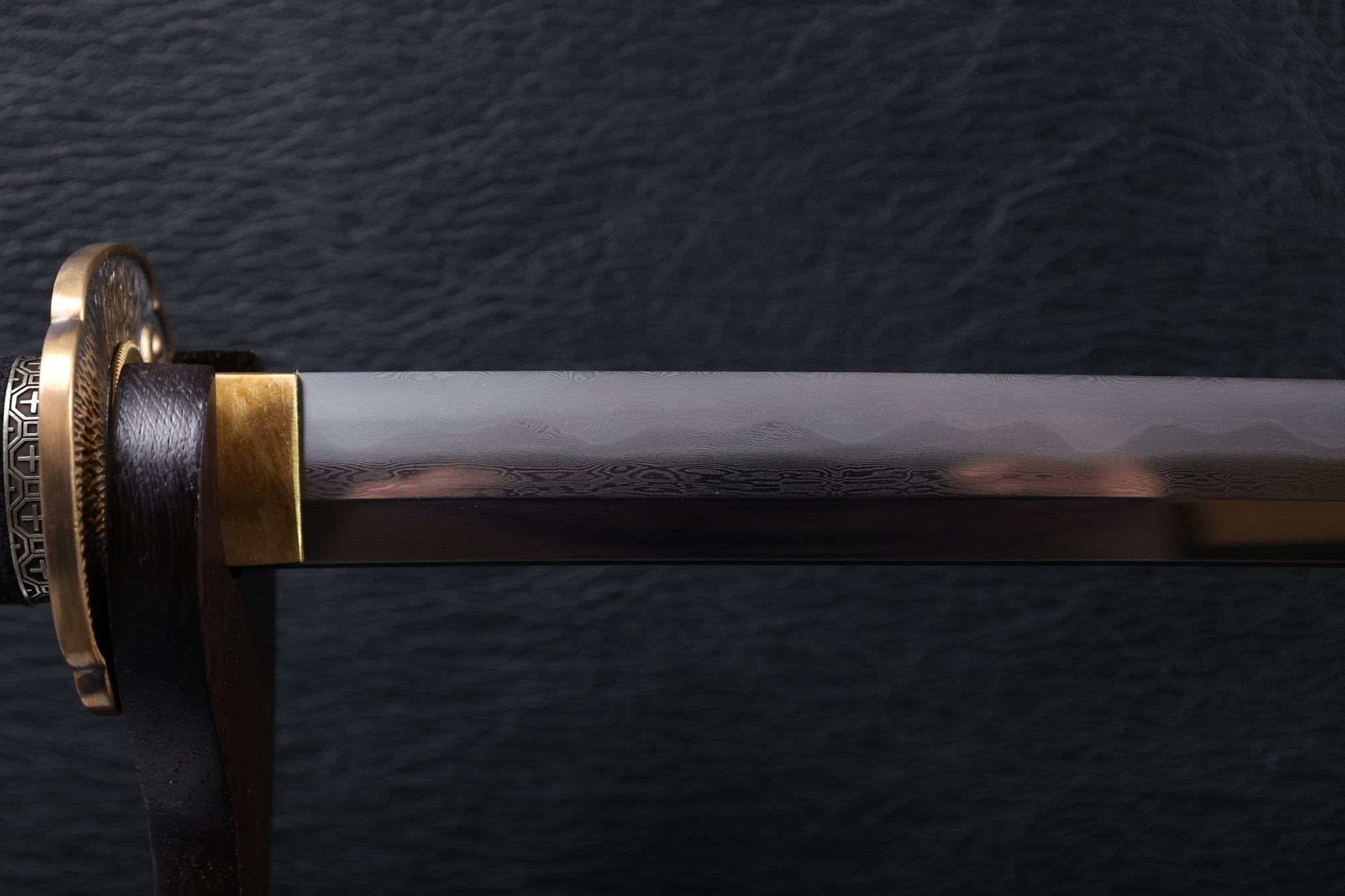 Katana Yoshikage Folded Steel Clay Tempered Blade with Sanbonsugi Hamon | KSA Jiang | KSA Katana For Sale 2026