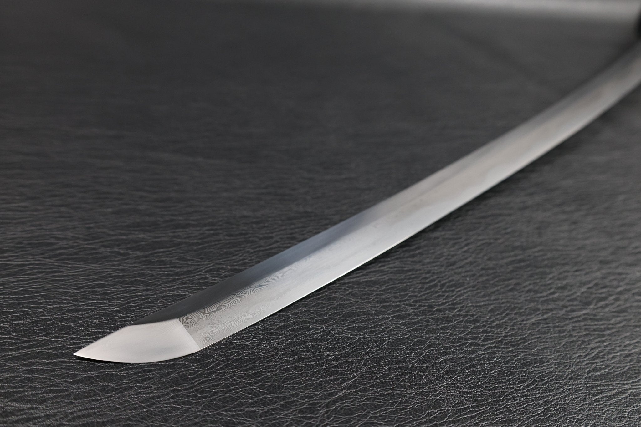 Katana Yoshikage Folded Steel Clay Tempered Blade with Sanbonsugi Hamon | KSA Jiang | KSA Katana For Sale 2026