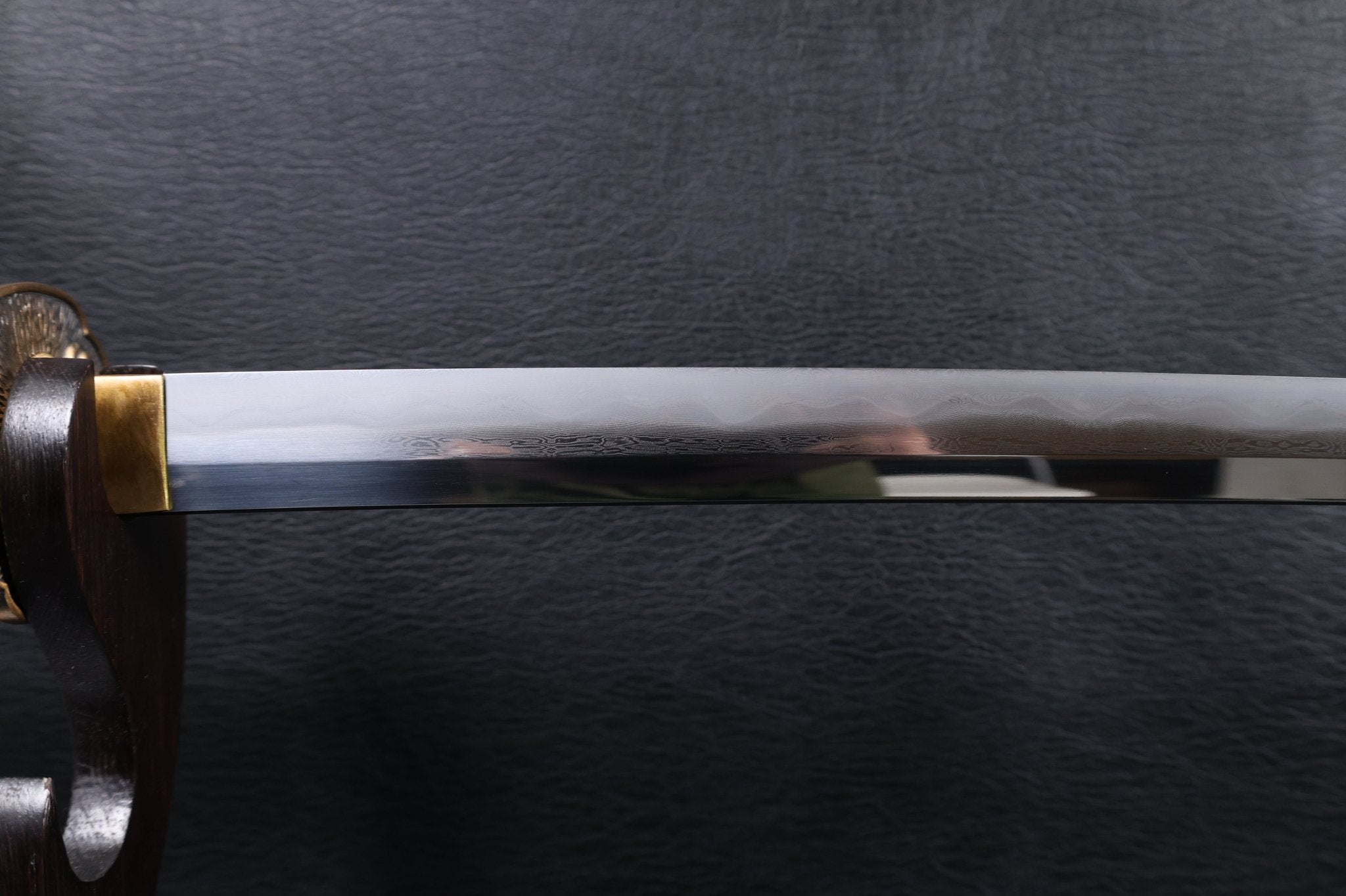 Katana Yoshikage Folded Steel Clay Tempered Blade with Sanbonsugi Hamon | KSA Jiang | KSA Katana For Sale 2026