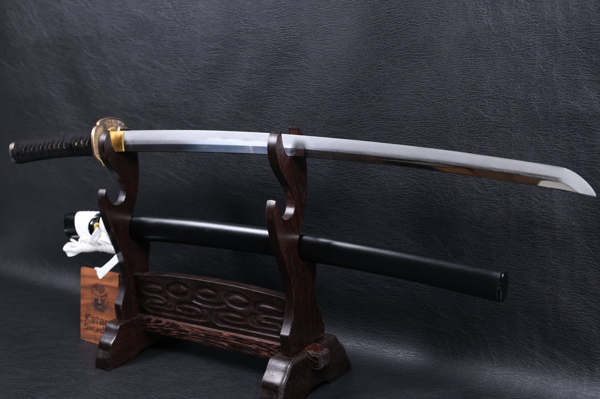 Katana Yoshikage Folded Steel Clay Tempered Blade with Sanbonsugi Hamon | KSA Jiang | KSA Katana For Sale 2026