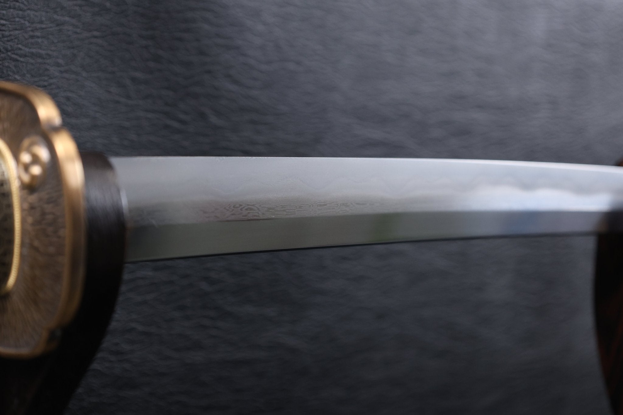 Katana Yoshikage Folded Steel Clay Tempered Blade with Sanbonsugi Hamon | KSA Jiang | KSA Katana For Sale 2026