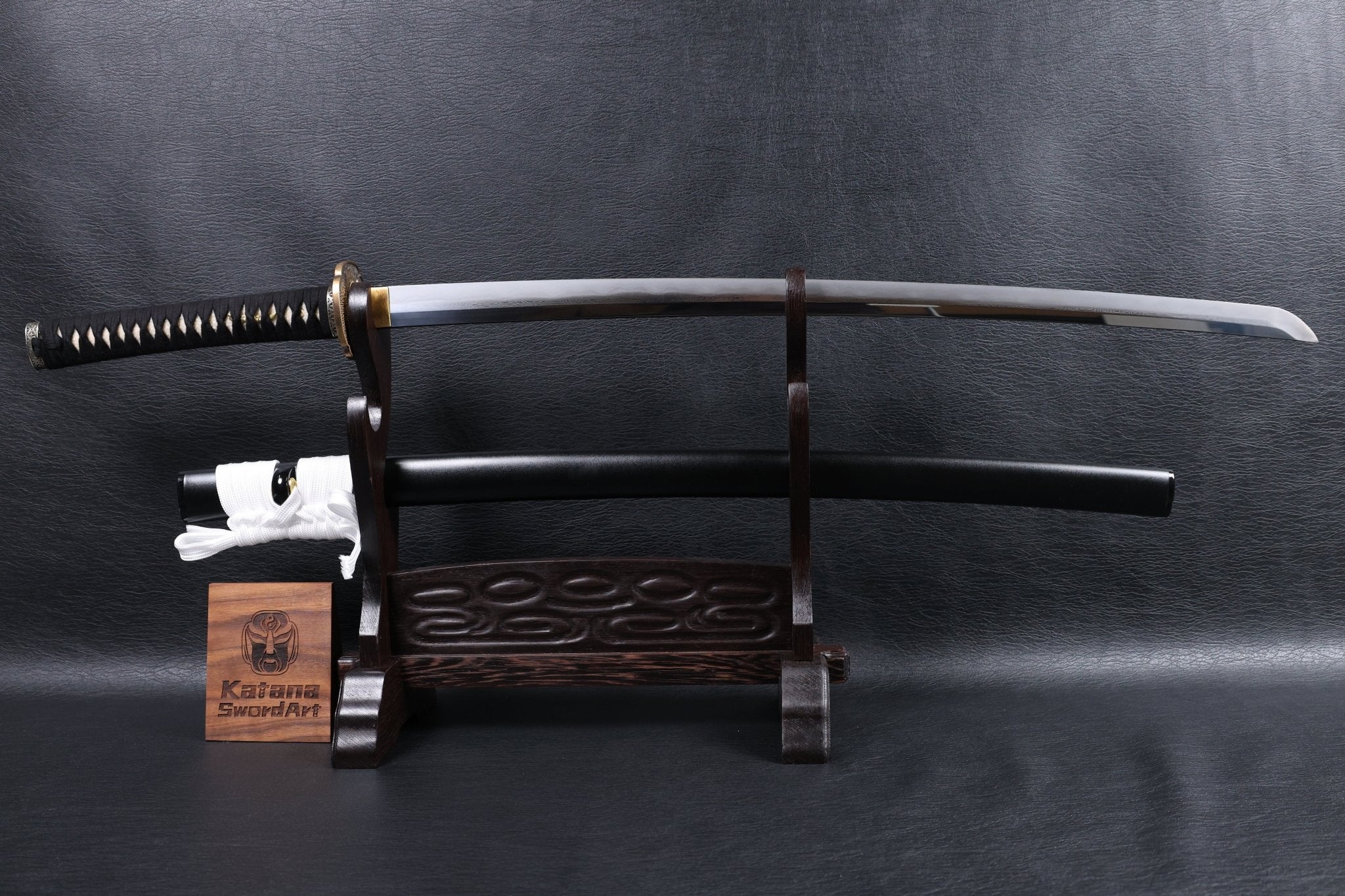 Katana Yoshikage Folded Steel Clay Tempered Blade with Sanbonsugi Hamon | KSA Jiang | KSA Katana For Sale 2026