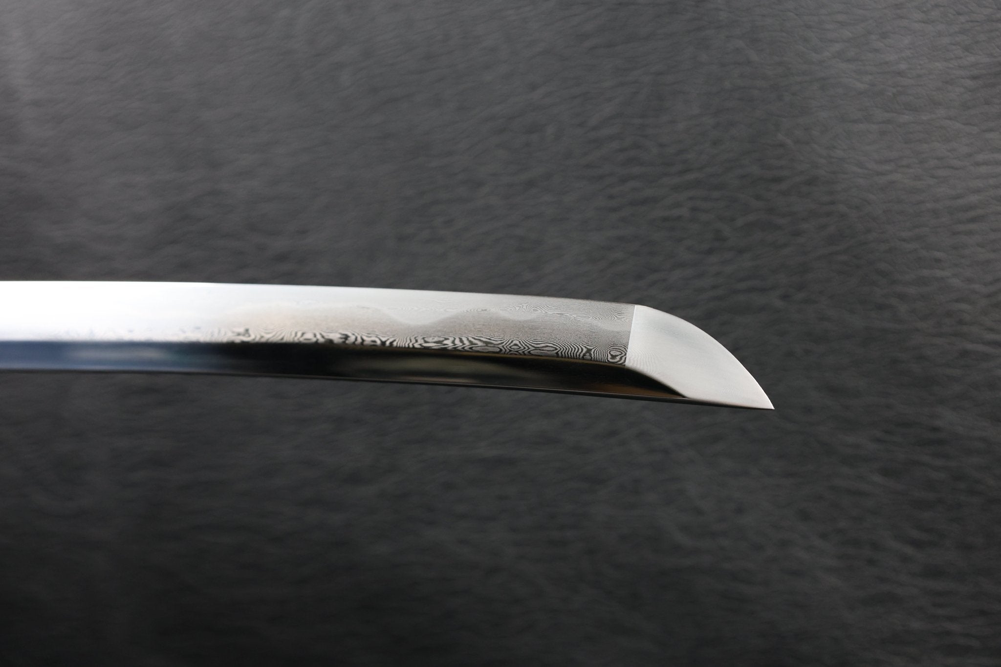 Katana Yoshikage Folded Steel Clay Tempered Blade with Sanbonsugi Hamon | KSA Jiang | KSA Katana For Sale 2026