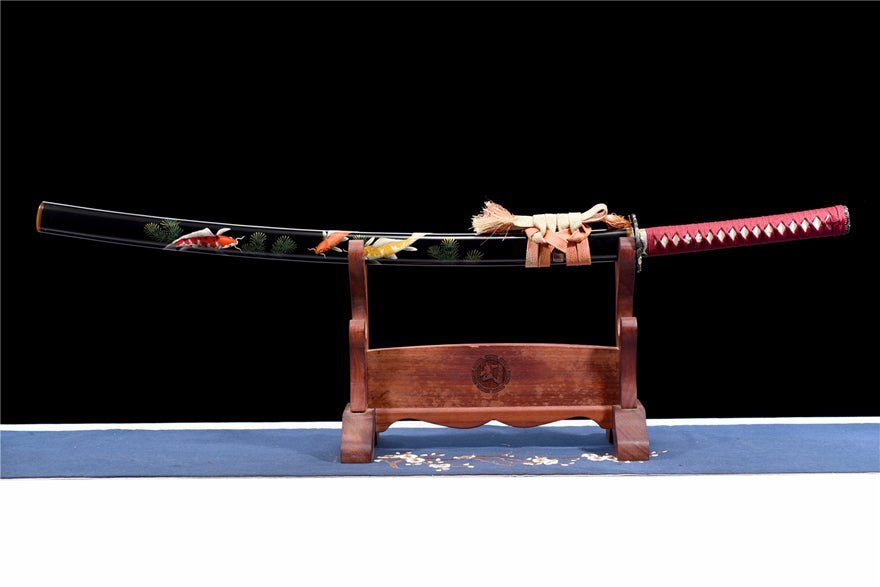 Katana Youyu T10 Clay Tempered Mirror Finish Ox Horn Saya 有餘 | KatanaSwordArt Katana For Sale 2025