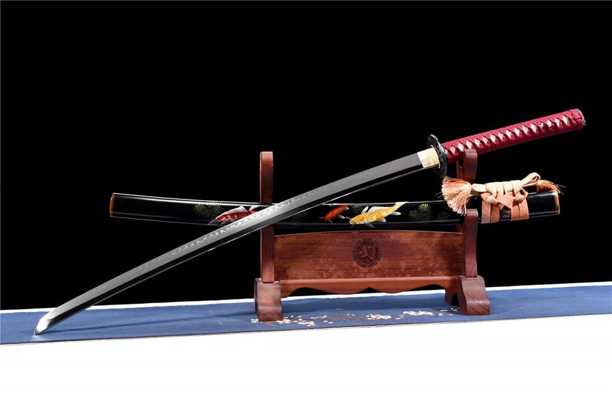 Katana Youyu T10 Clay Tempered Mirror Finish Ox Horn Saya 有餘 | KatanaSwordArt Katana For Sale 2025