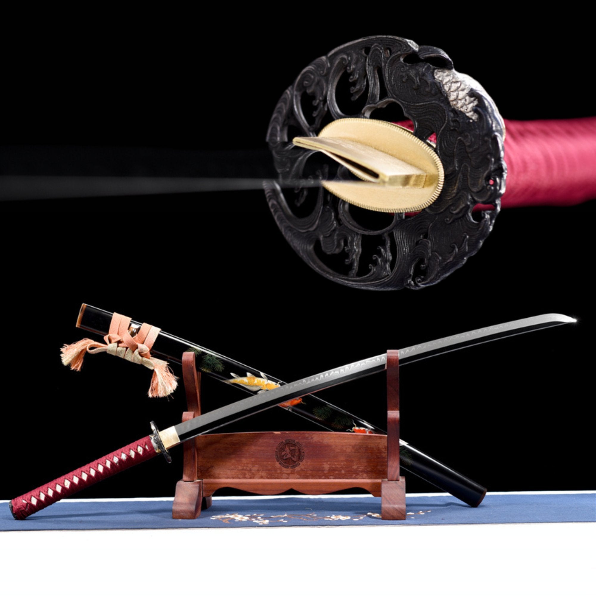 Katana Youyu T10 Clay Tempered Mirror Finish Ox Horn Saya 有餘 | KatanaSwordArt Katana For Sale 2025