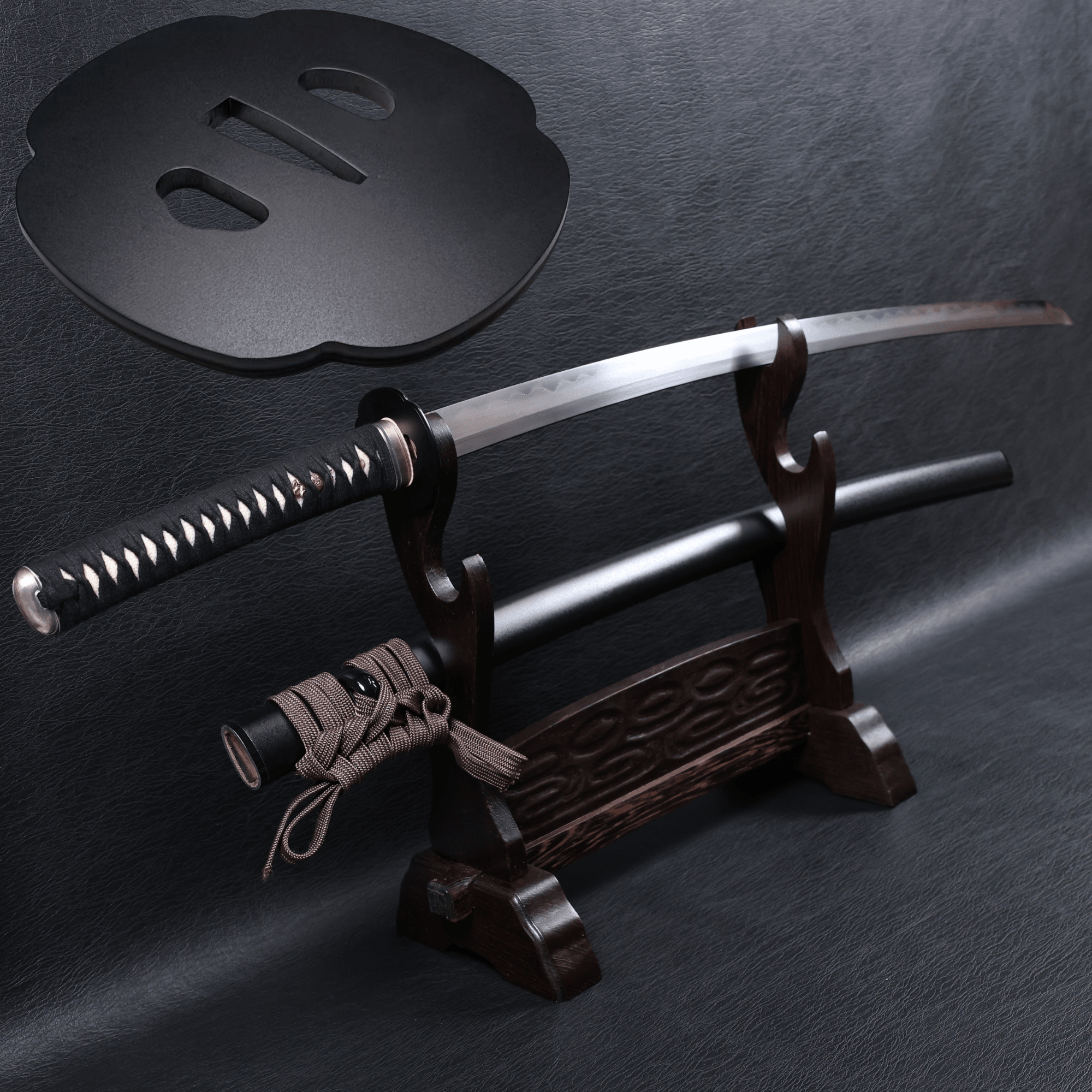 Katana Yukimura Folded Steel Clay Tempered Blade with Notare Wave Hamon | KSA Hua | KSA Katana For Sale 2026