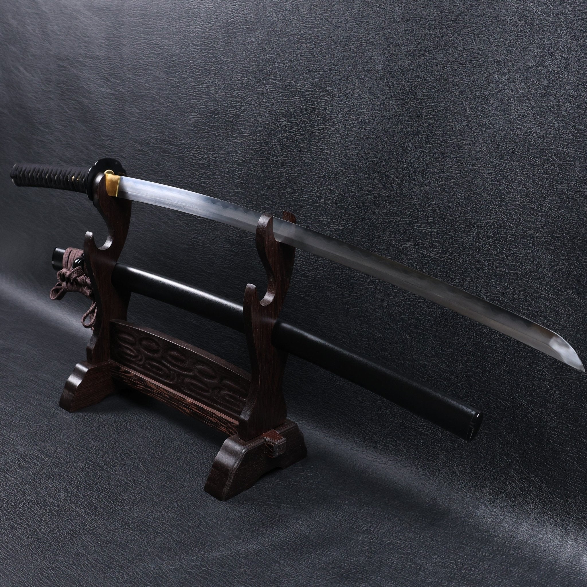 Katana Yukimura Folded Steel Clay Tempered Blade with Notare Wave Hamon | KSA Hua | KSA Katana For Sale 2026
