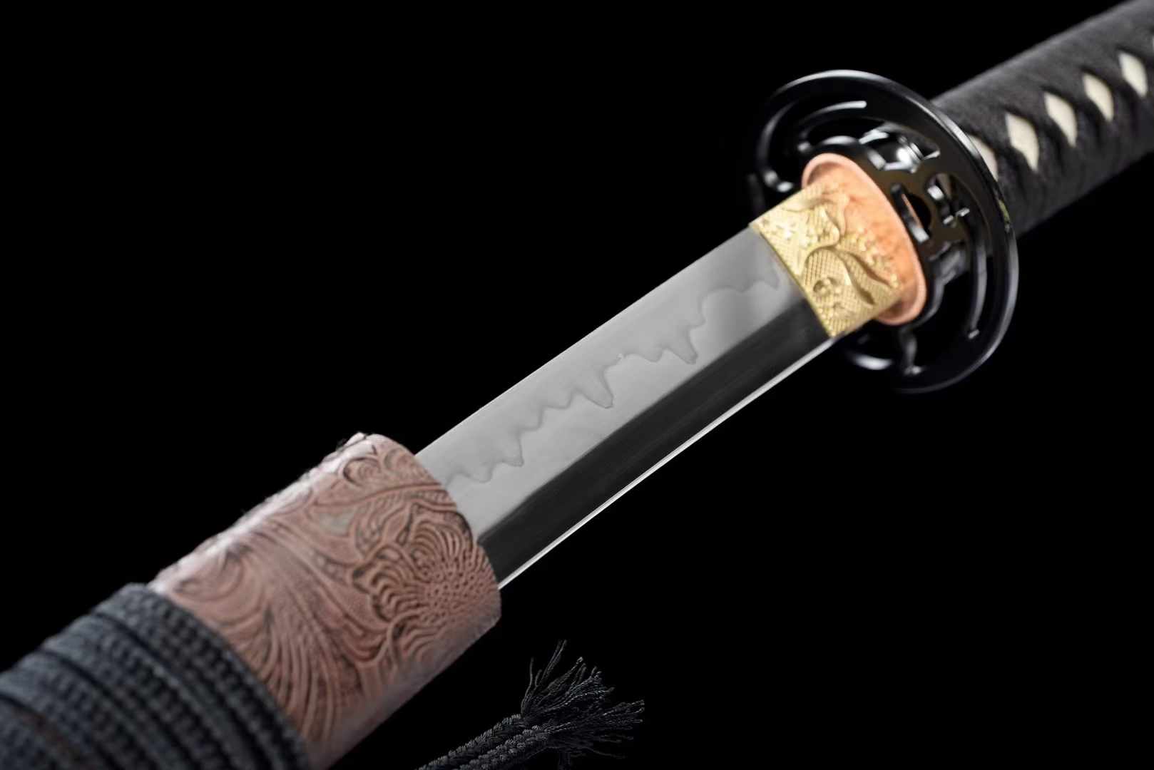 Katana ZhuiFeng T10 Clay Tempered Black Saya 追風 | KatanaSwordArt Katana For Sale 2025