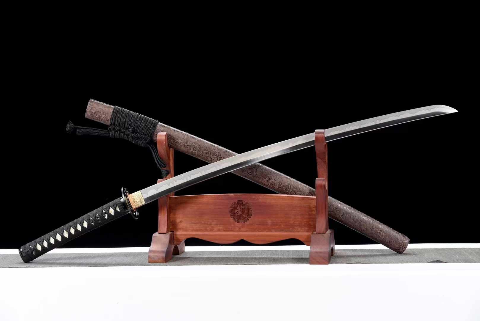 Katana ZhuiFeng T10 Clay Tempered Black Saya 追風 | KatanaSwordArt Katana For Sale 2025