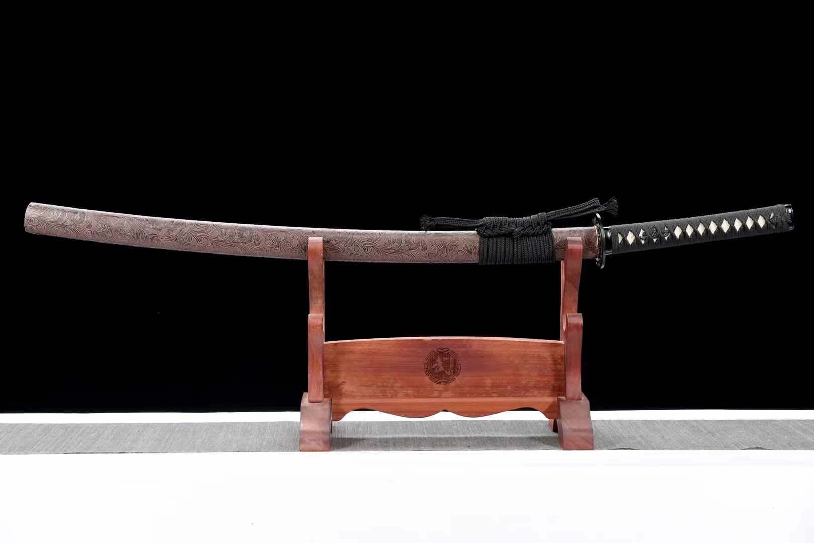 Katana ZhuiFeng T10 Clay Tempered Black Saya 追風 | KatanaSwordArt Katana For Sale 2025