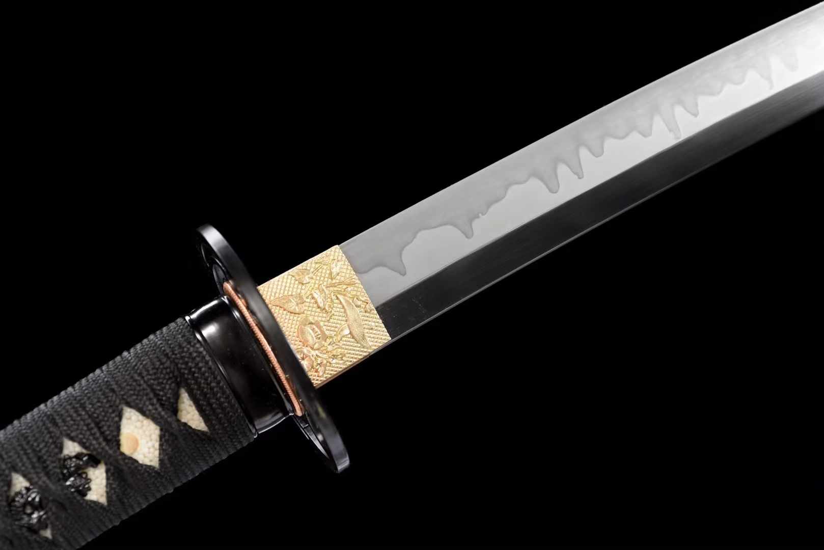 Katana ZhuiFeng T10 Clay Tempered Black Saya 追風 | KatanaSwordArt Katana For Sale 2025