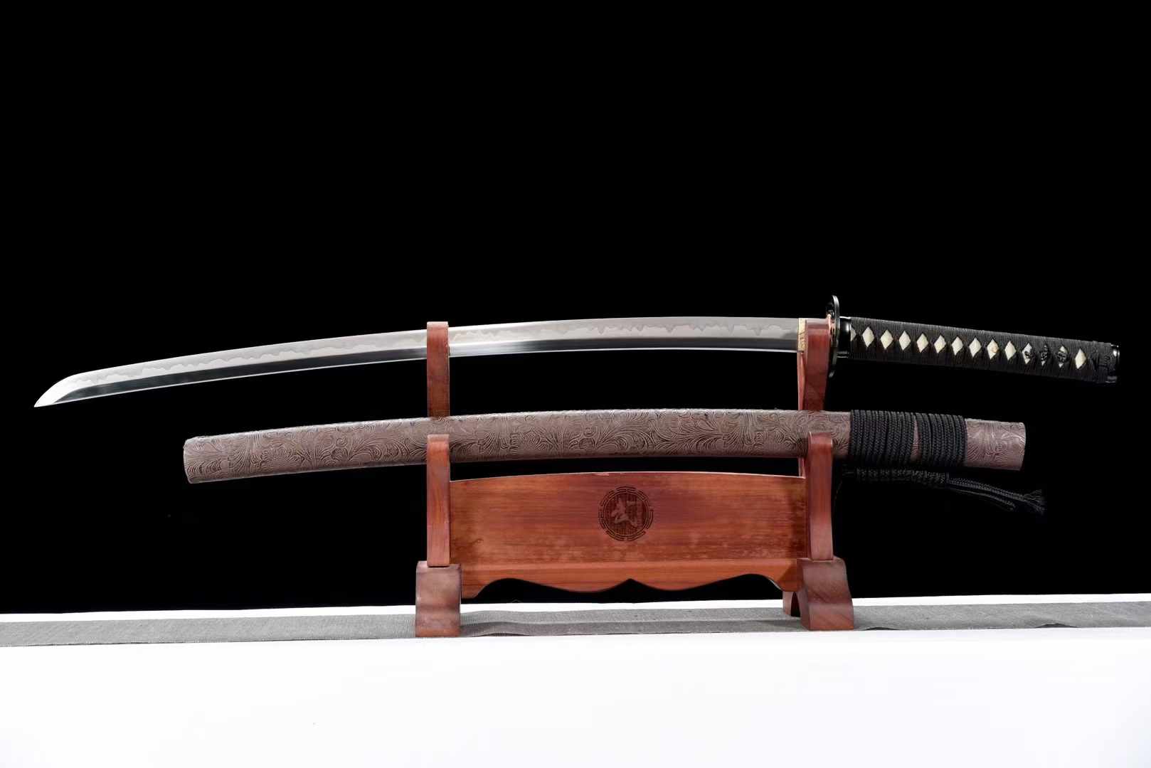 Katana ZhuiFeng T10 Clay Tempered Black Saya 追風 | KatanaSwordArt Katana For Sale 2025