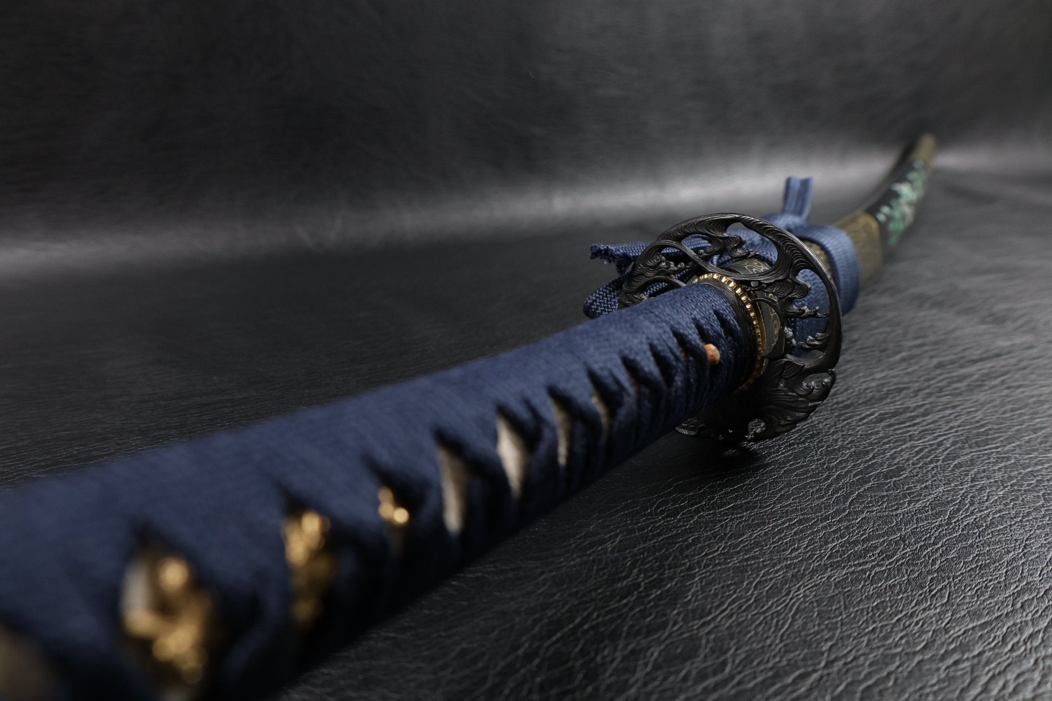 KSA Jin – Koiwave Katana Gomai Clay Tempered with Hand - Painted Plum Blossom Saya | KatanaSwordArt Katana For Sale 2025