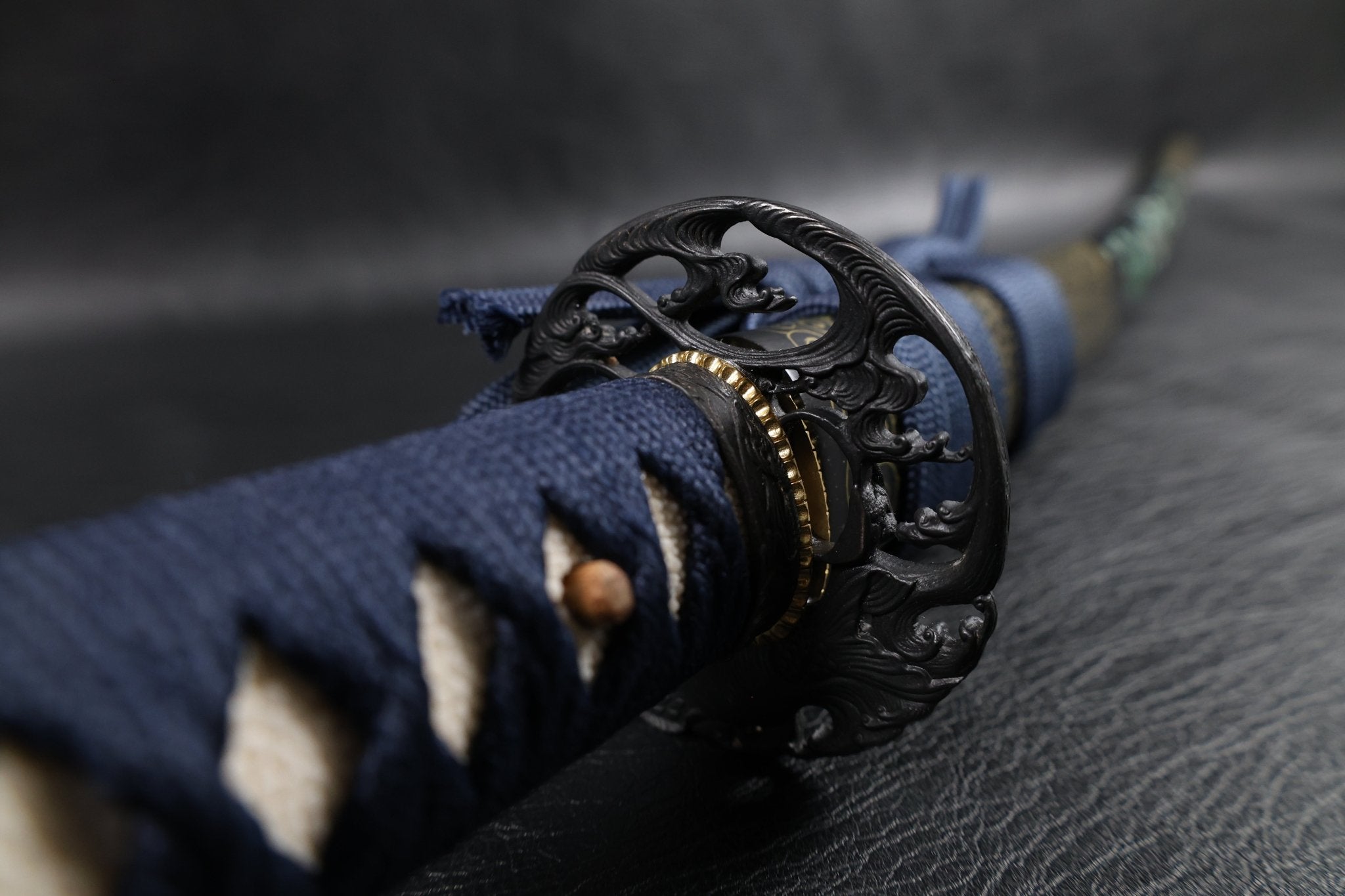 KSA Jin – Koiwave Katana Gomai Clay Tempered with Hand - Painted Plum Blossom Saya | KatanaSwordArt Katana For Sale 2025