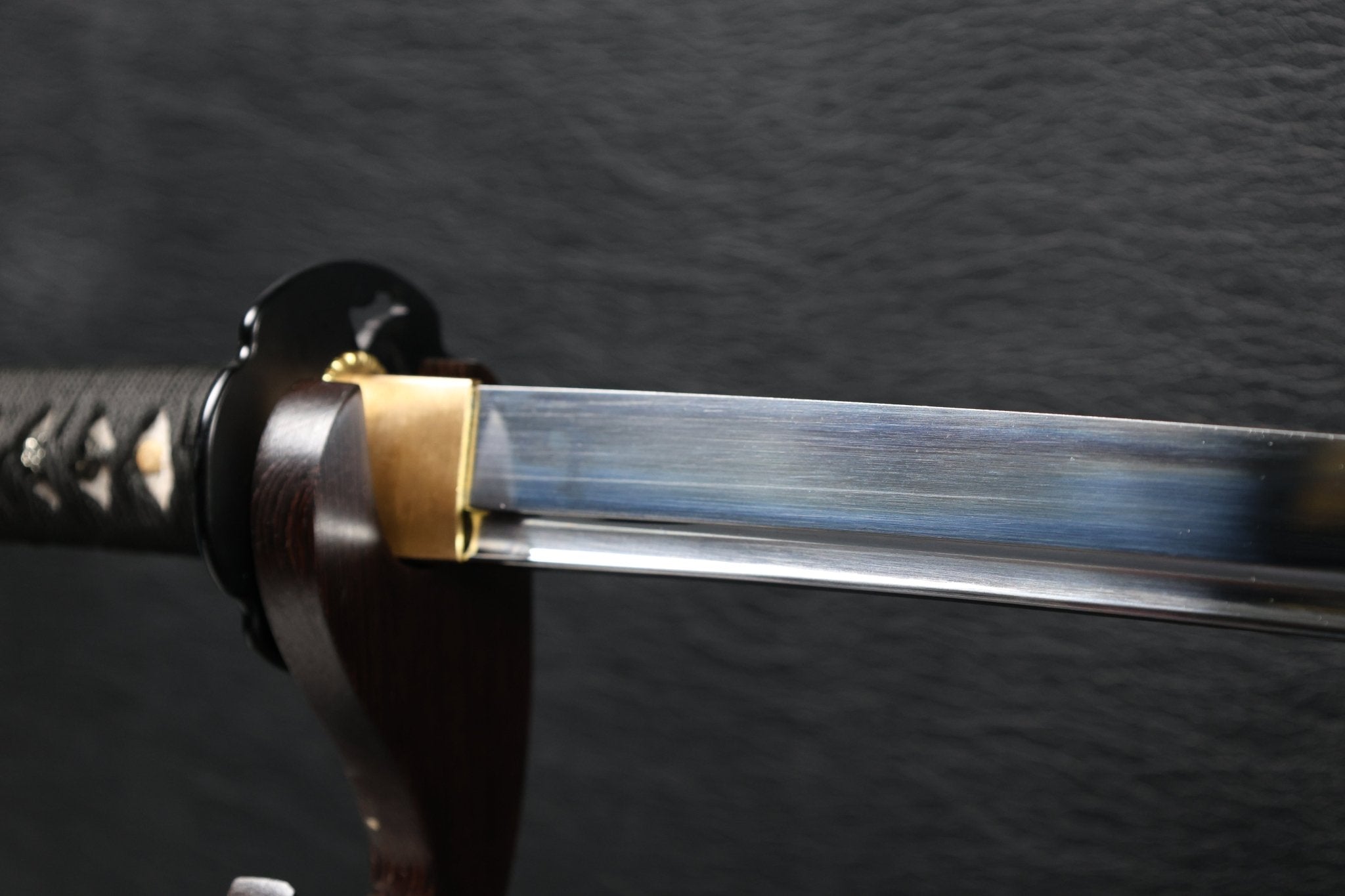 KSA Obsidianwave Katana Spring Steel with Mirror Blade | KatanaSwordArt Katana For Sale 2025