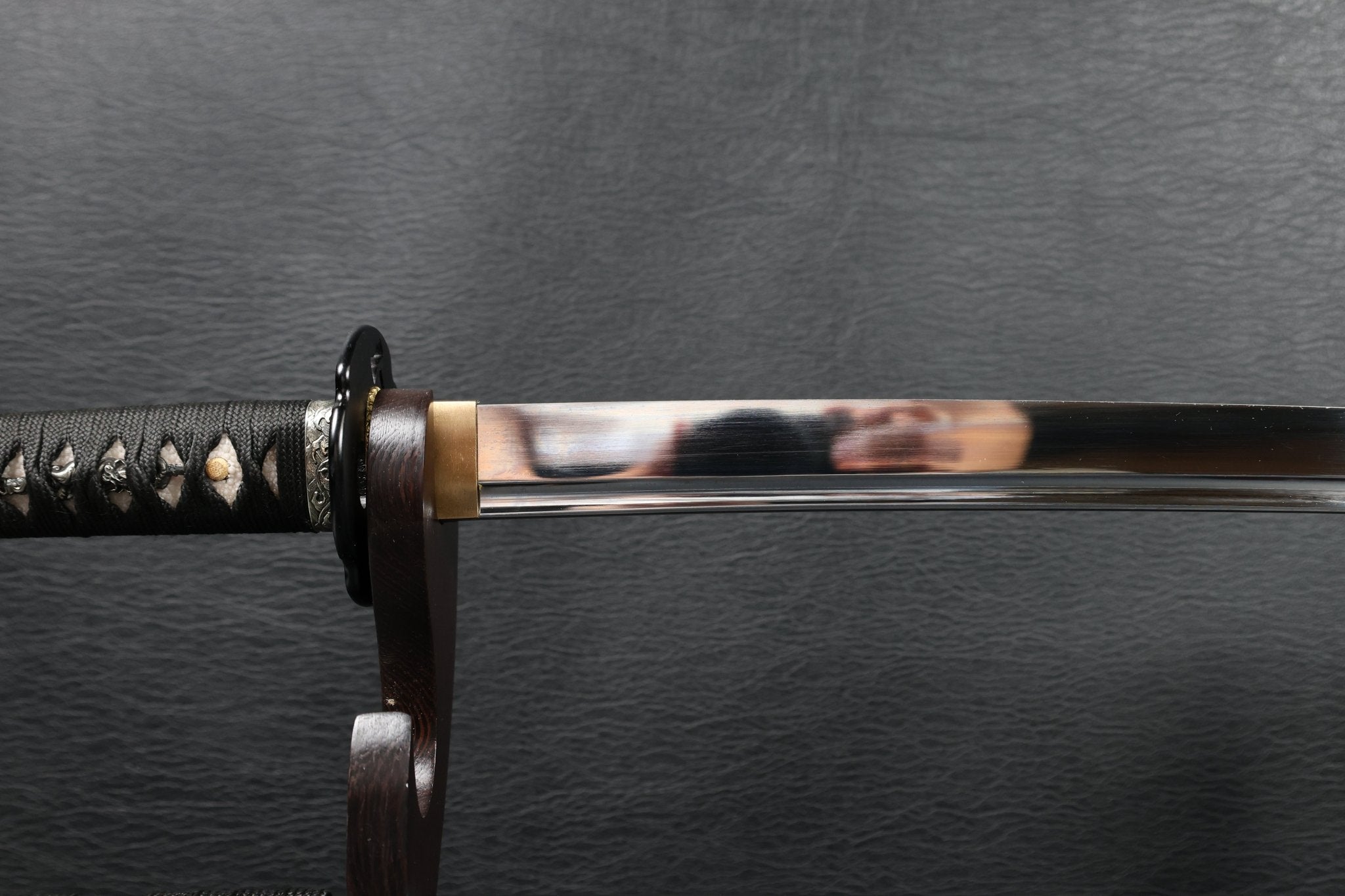 KSA Obsidianwave Katana Spring Steel with Mirror Blade | KatanaSwordArt Katana For Sale 2025