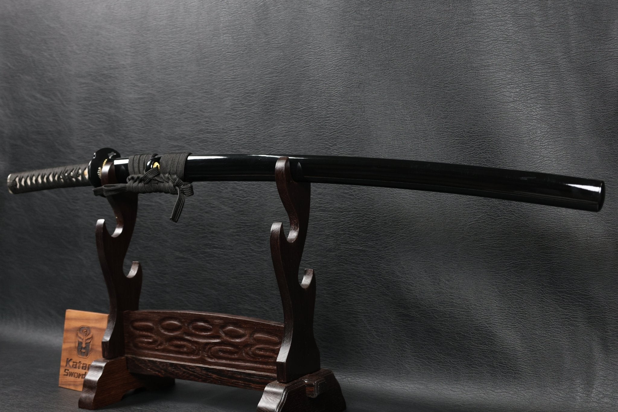 KSA Obsidianwave Katana Spring Steel with Mirror Blade | KatanaSwordArt Katana For Sale 2025