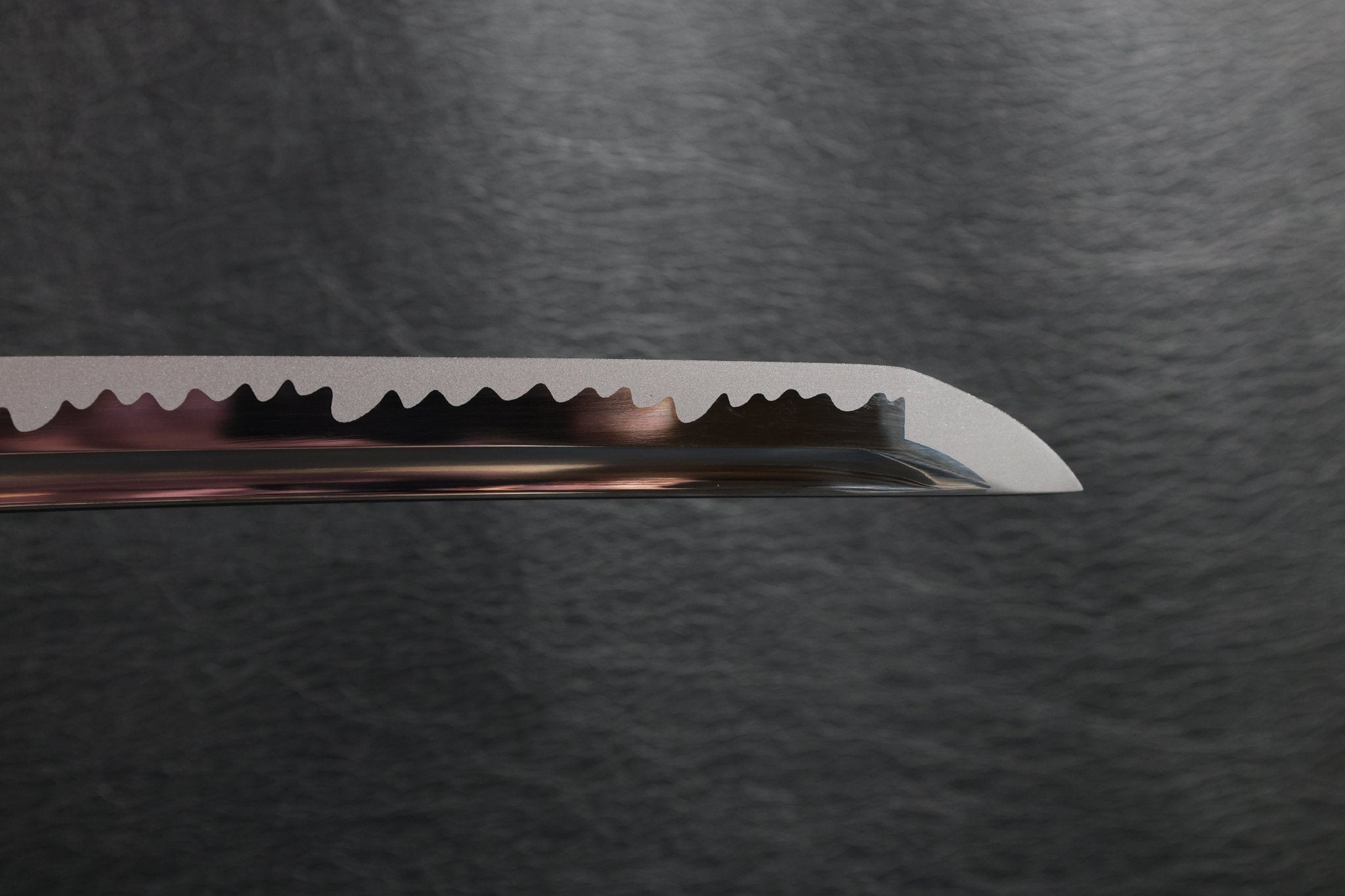 KSA Qing – EarthwaveDragon Katana Spring Steel with Chōji Midare Hamon | KatanaSwordArt Katana For Sale 2025