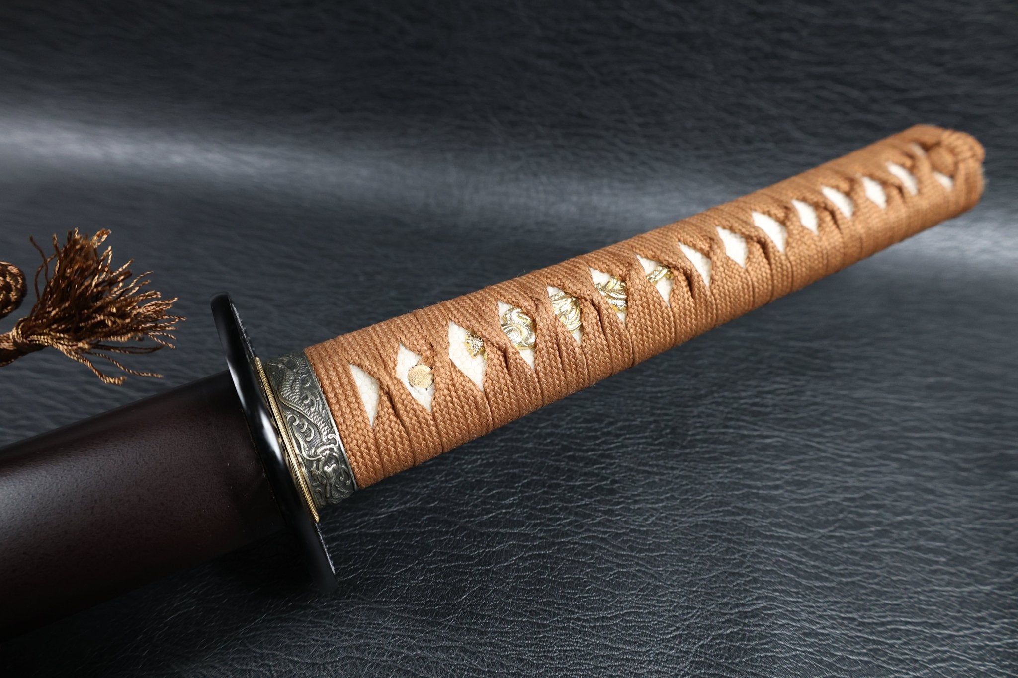 KSA Qing – EarthwaveDragon Katana Spring Steel with Chōji Midare Hamon | KatanaSwordArt Katana For Sale 2025