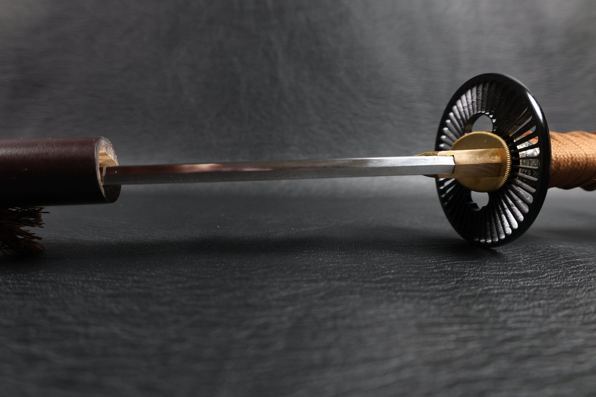 KSA Qing – EarthwaveDragon Katana Spring Steel with Chōji Midare Hamon | KatanaSwordArt Katana For Sale 2025