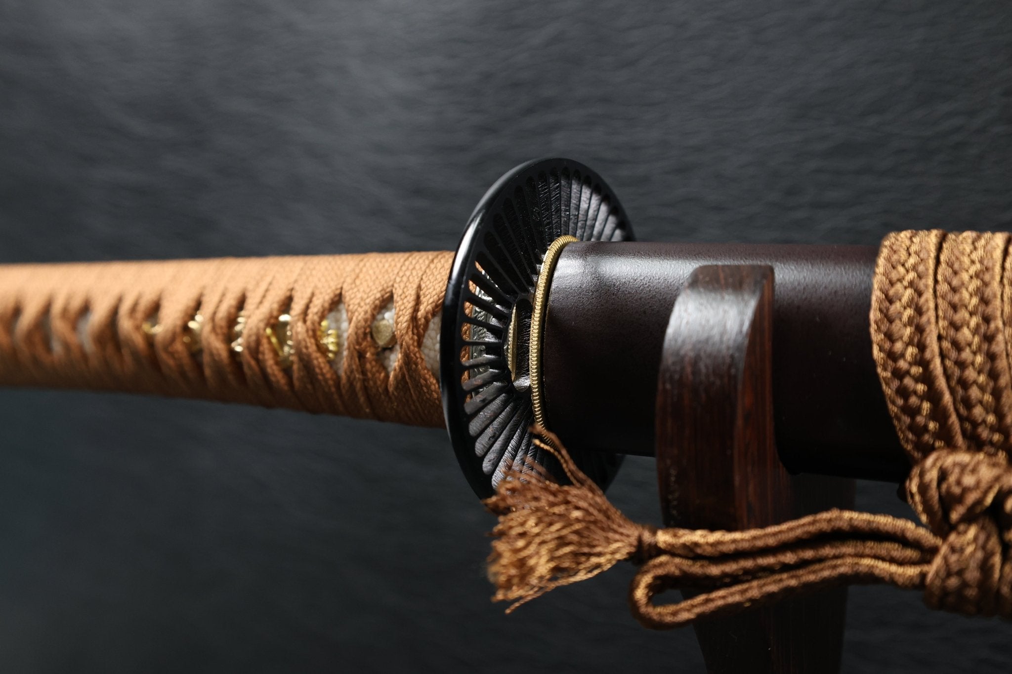 KSA Qing – EarthwaveDragon Katana Spring Steel with Chōji Midare Hamon | KatanaSwordArt Katana For Sale 2025