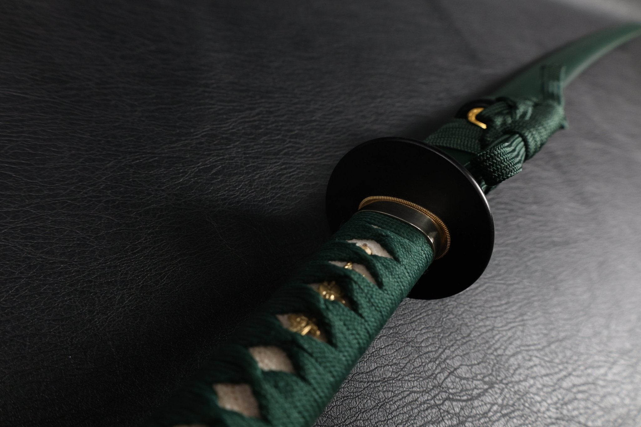 KSA Qing – EmeraldMist Katana Spring Steel with Chōji Midare Hamon | KatanaSwordArt Katana For Sale 2025