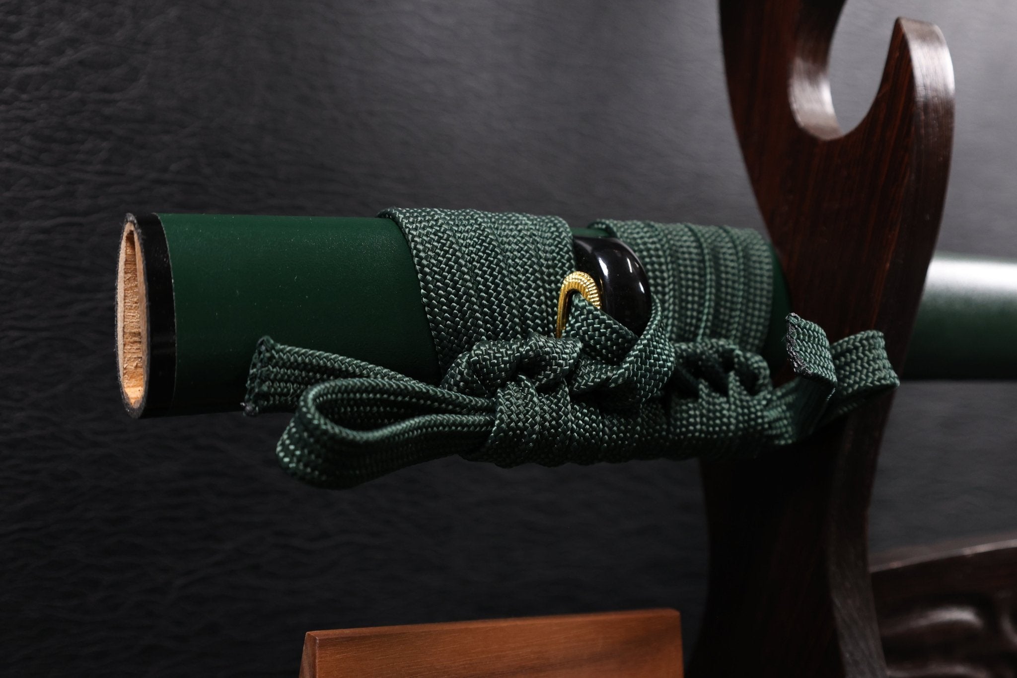 KSA Qing – EmeraldMist Katana Spring Steel with Chōji Midare Hamon | KatanaSwordArt Katana For Sale 2025